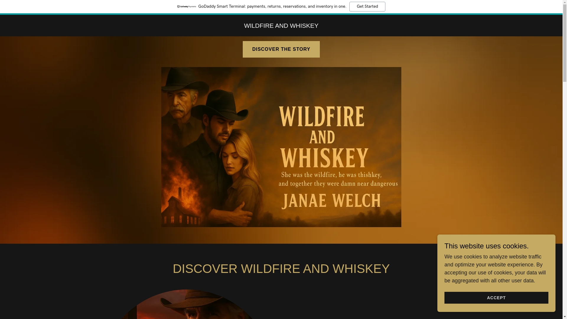 website screenshot of https://wildfireandwhiskey.net/