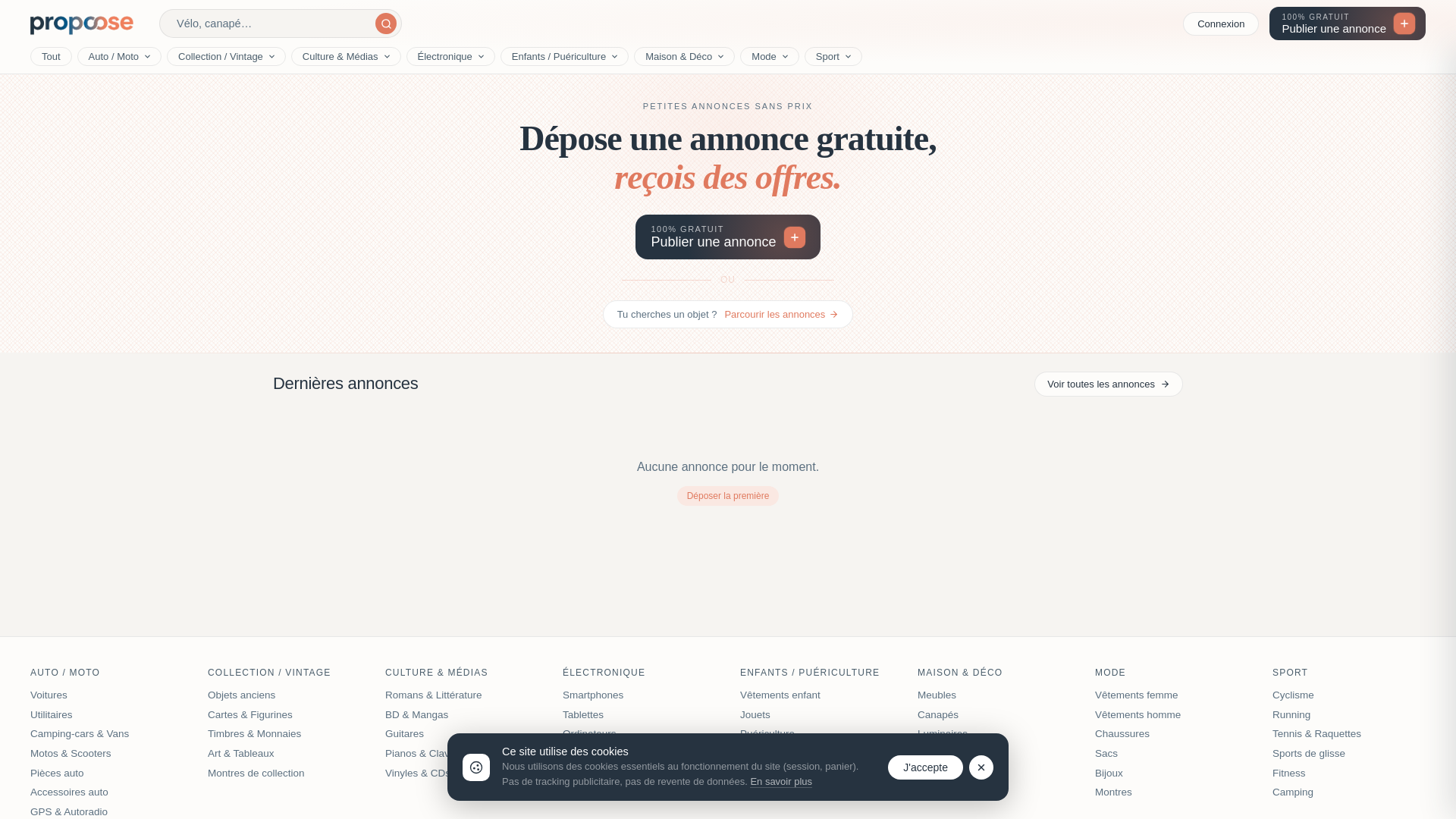 website screenshot of https://propoose.fr/