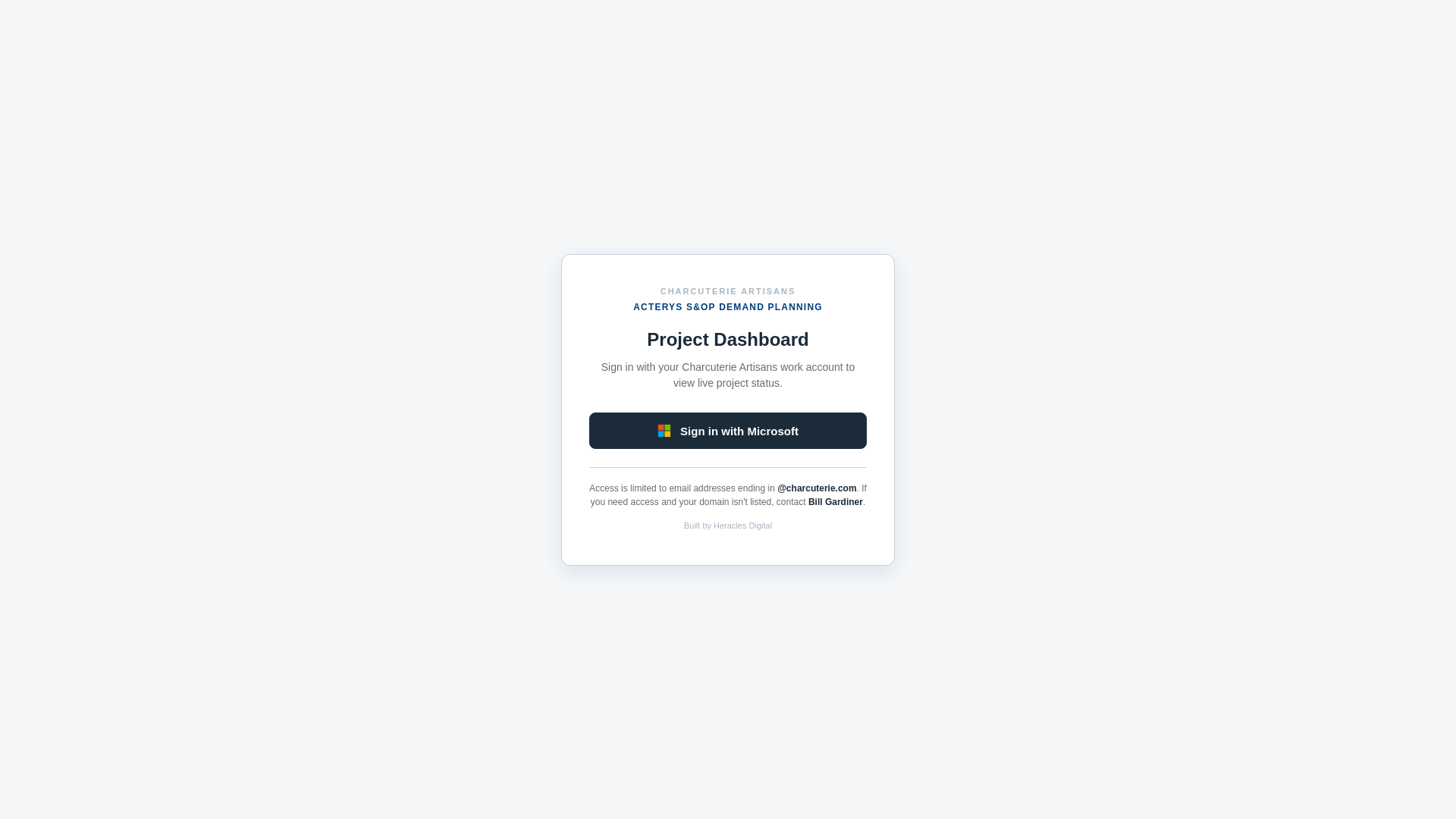 website screenshot of https://sop-dashboard.charcuterie.com/