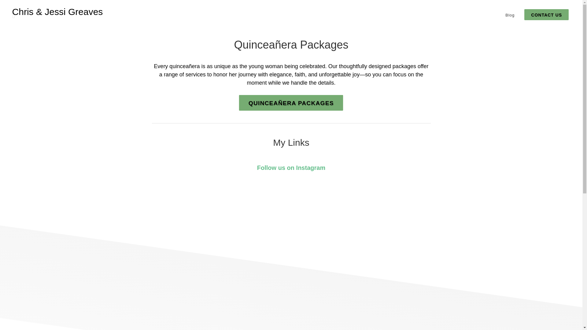 website screenshot of https://seasonsofgraceevents.com/