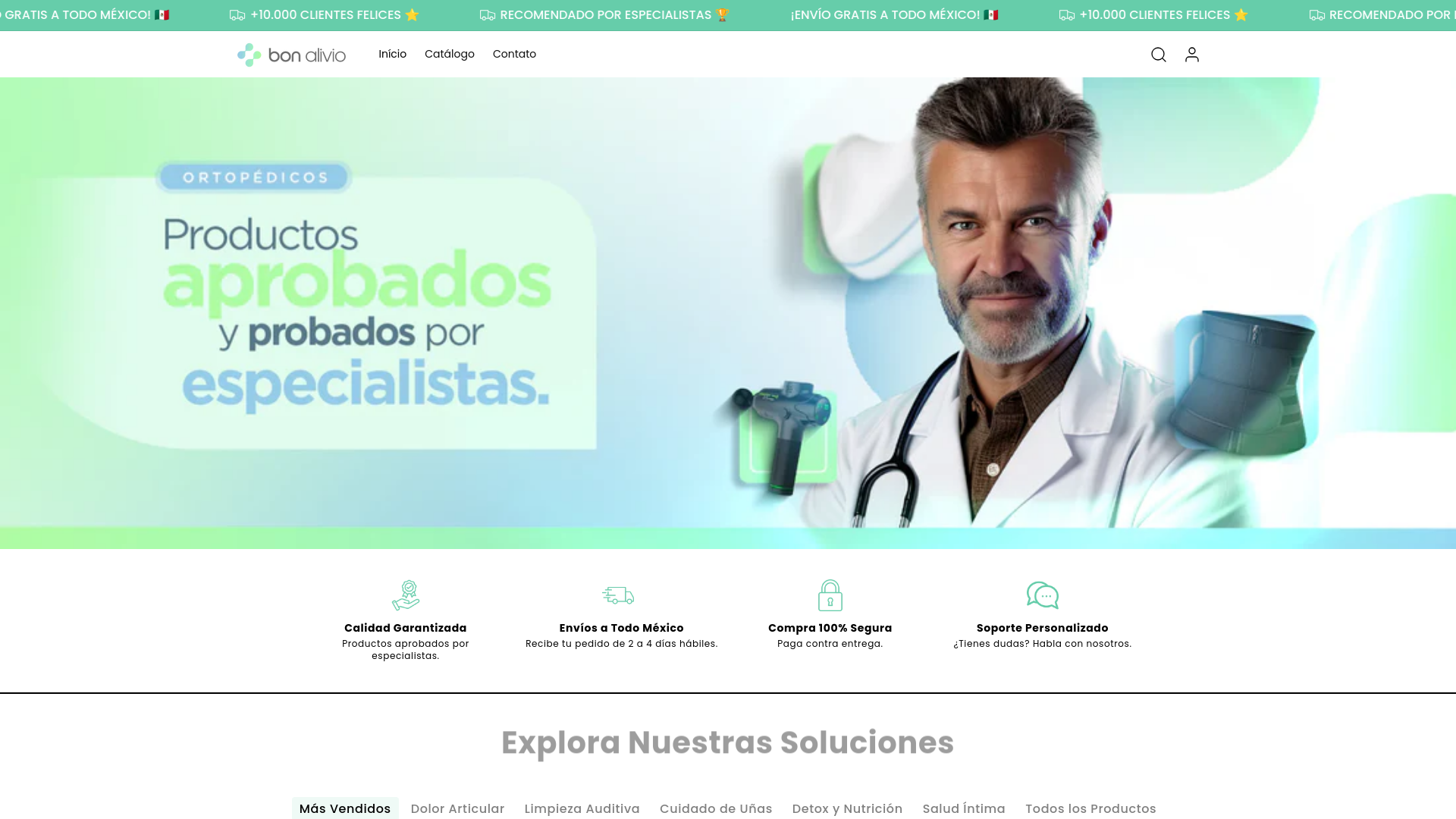 website screenshot of https://bonalivio.com.mx/