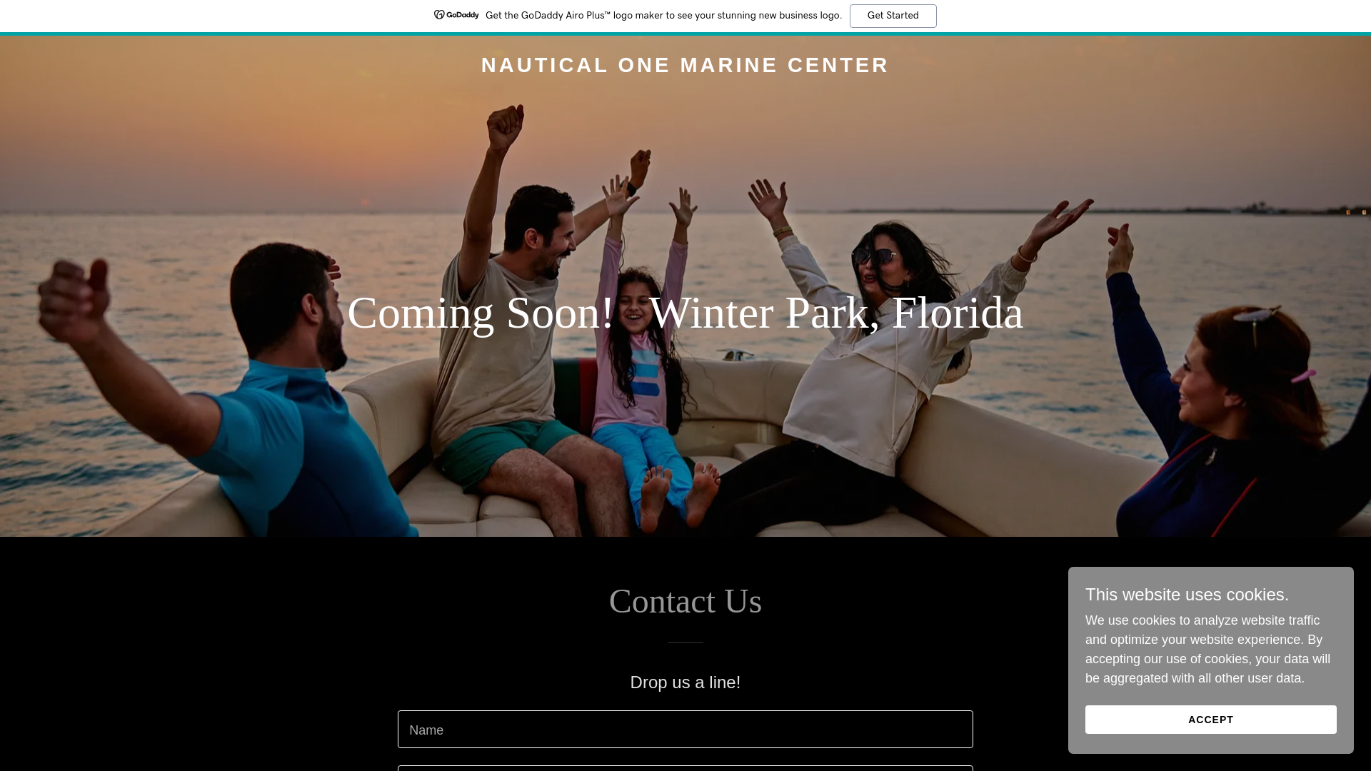 website screenshot of https://nauticalomc.com/