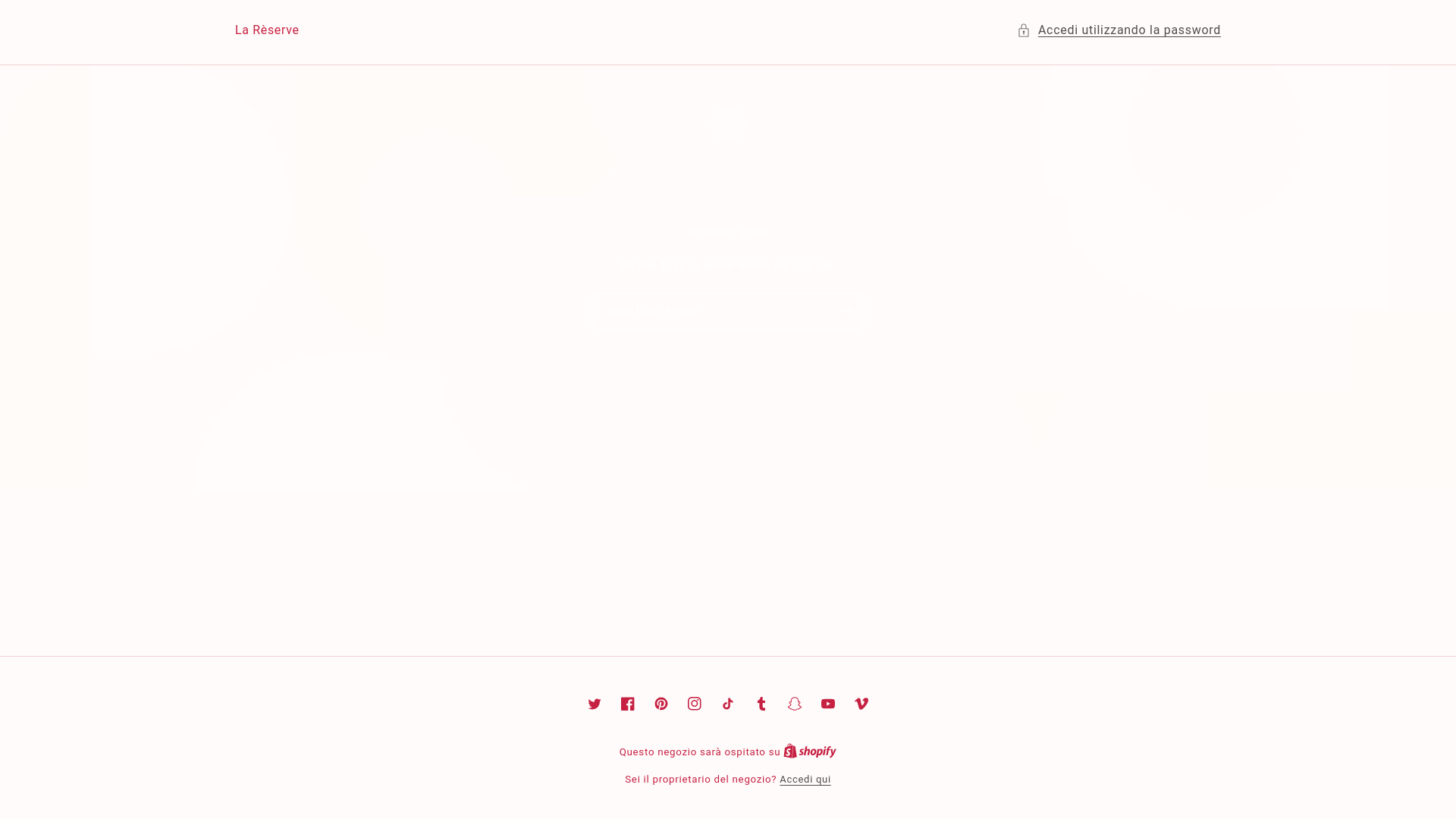 website screenshot of https://dellareserve.com/