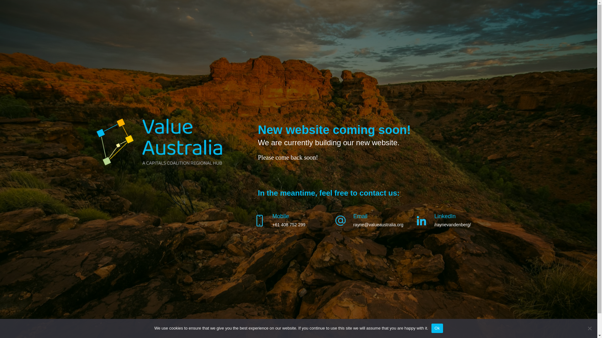website screenshot of https://valueaustralia.org/