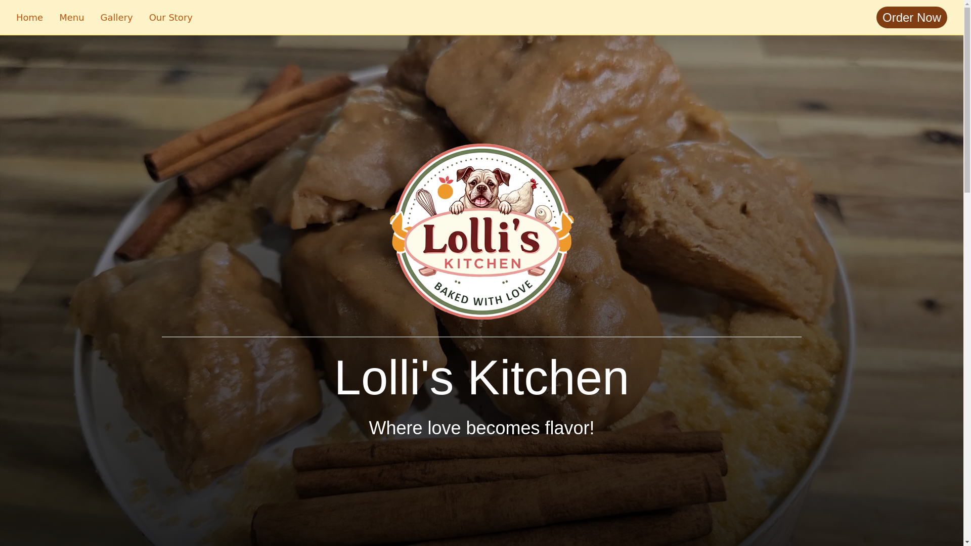 website screenshot of https://lollis-kitchen.pages.dev/