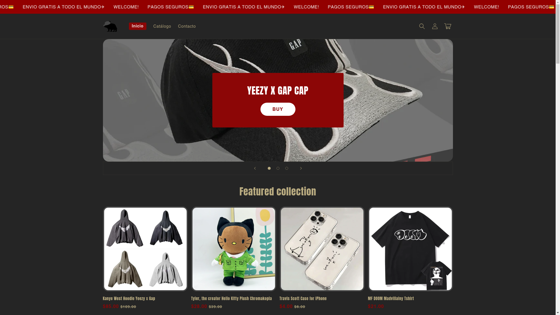 website screenshot of https://wombattik.shop/