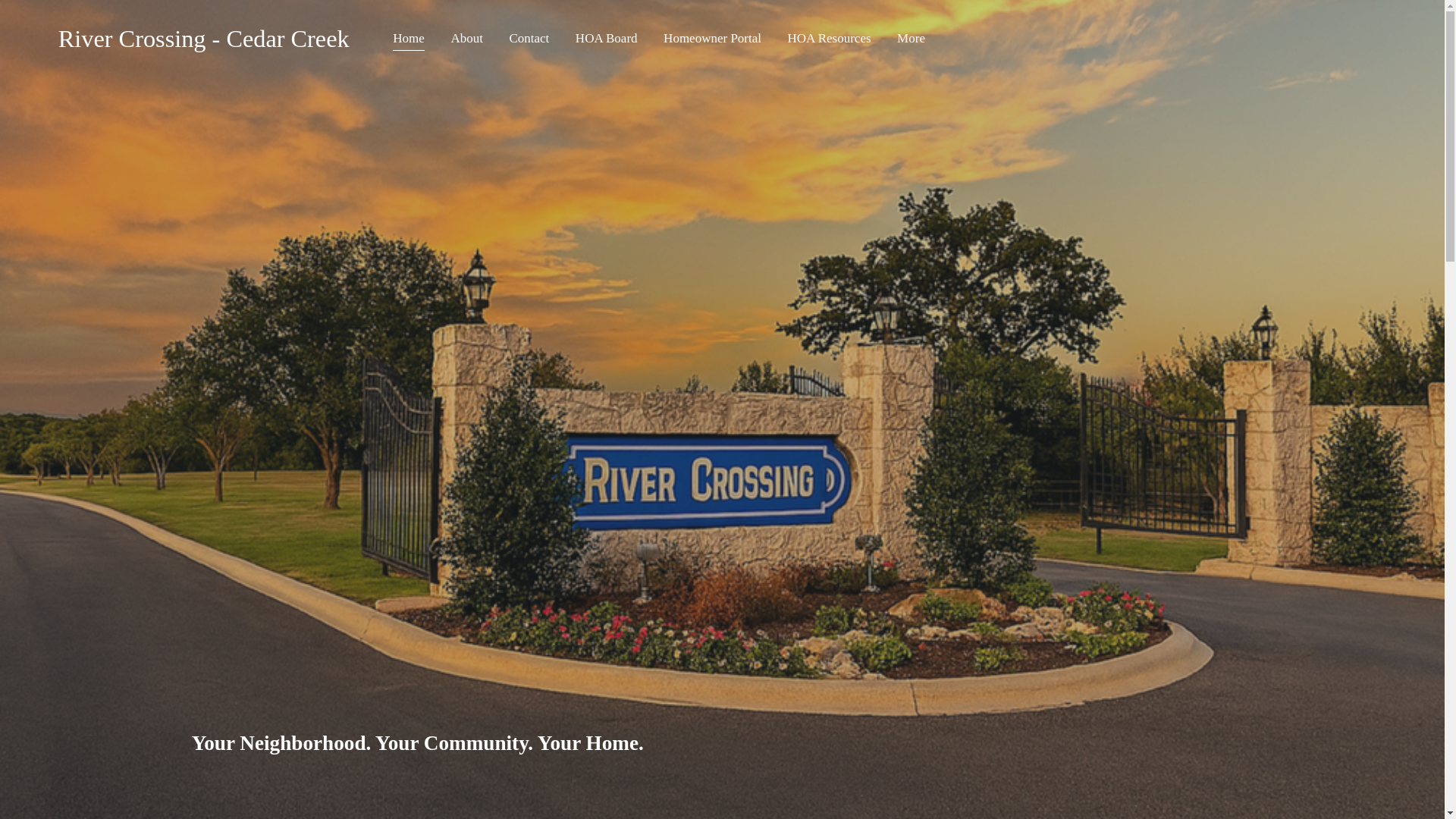 website screenshot of https://rivercrossingcc.com/