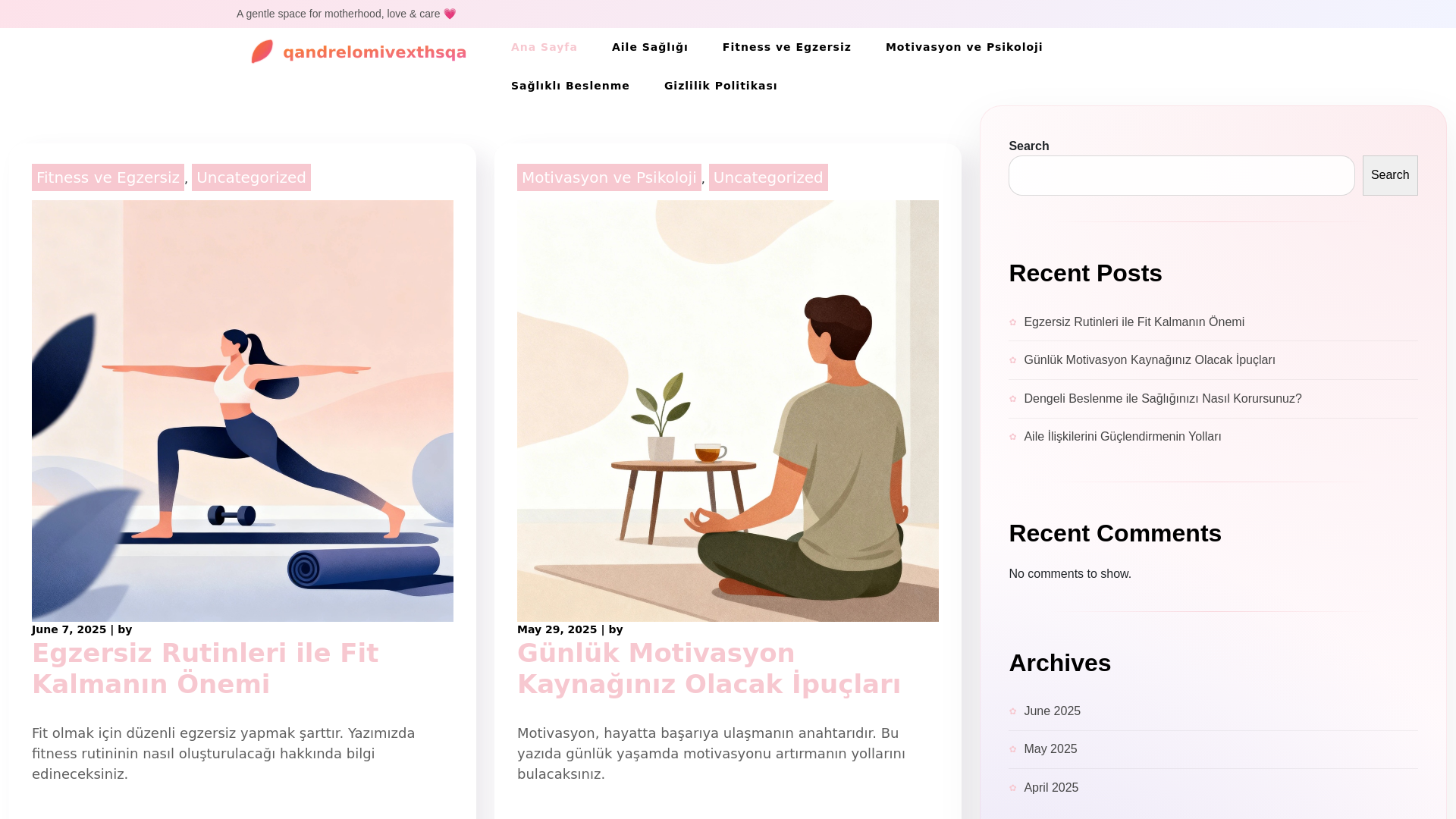 website screenshot of https://qandrelomivexthsqa.eu