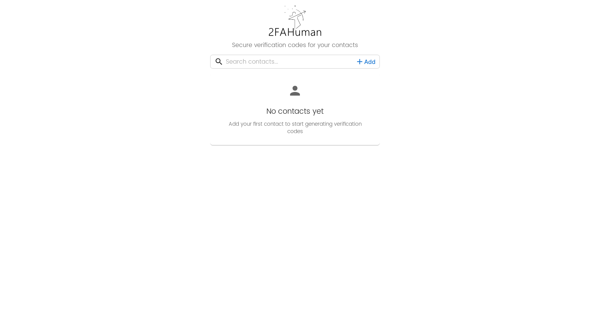 website screenshot of https://2fahuman.pages.dev/