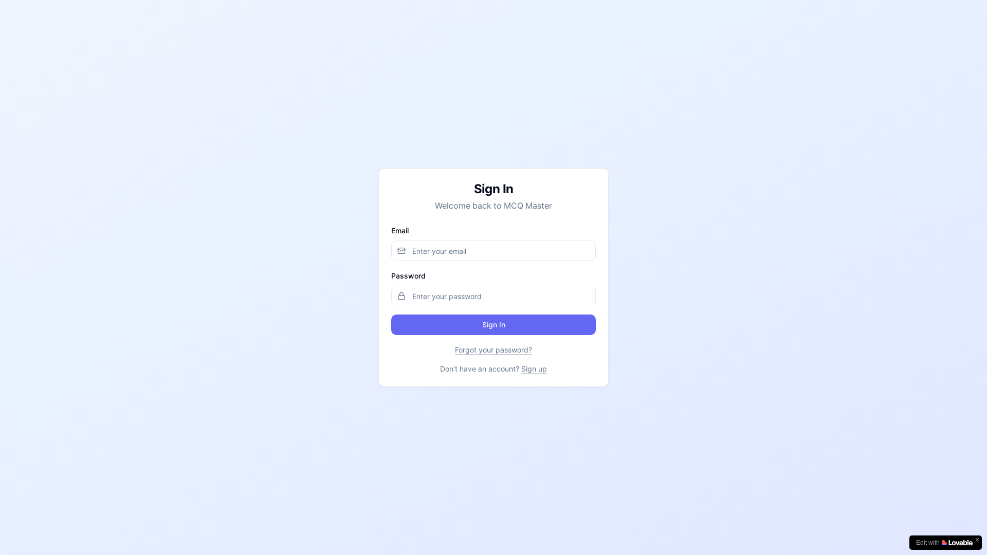 website screenshot of https://allmcqsexams.info/