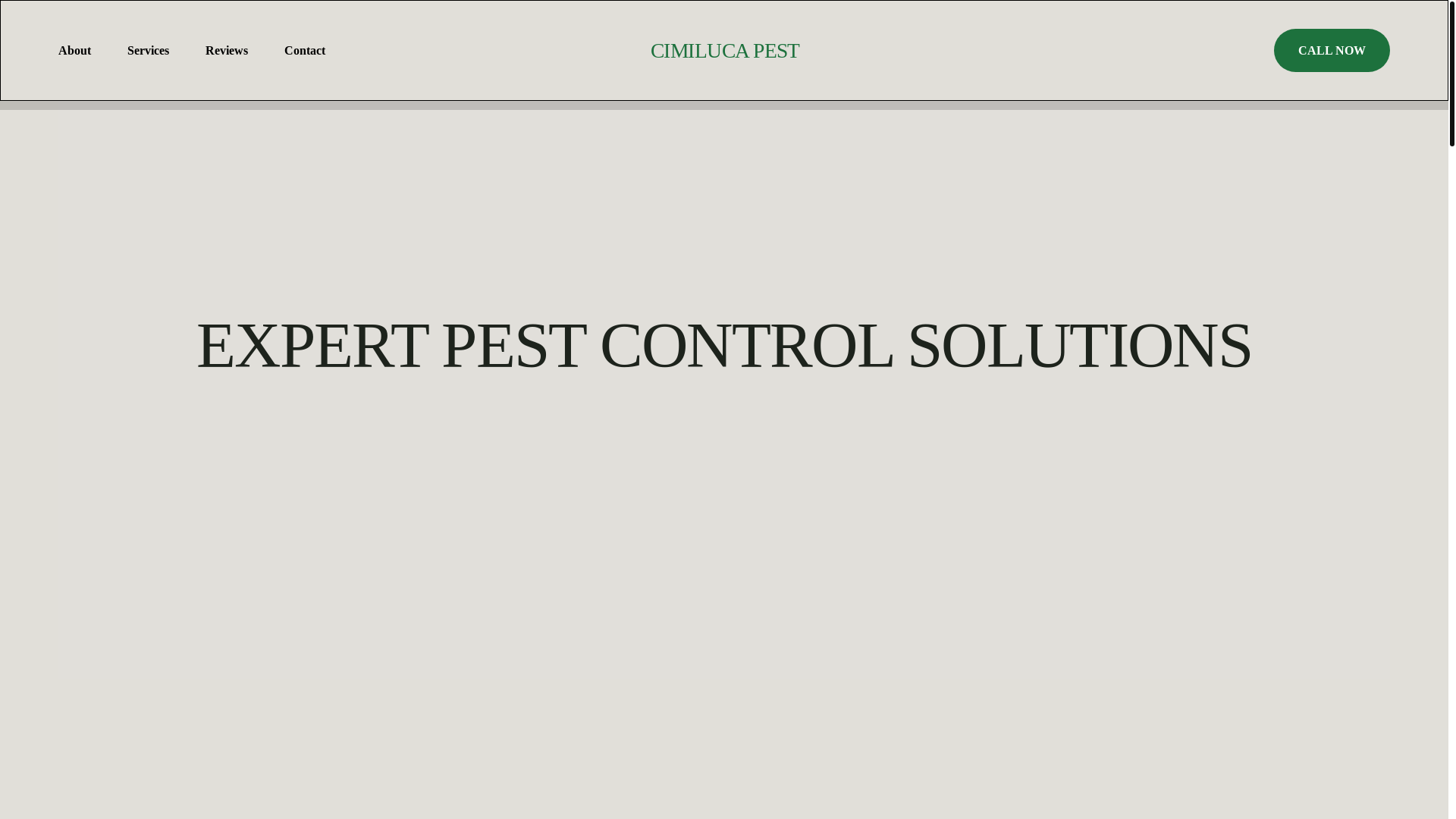 website screenshot of https://cimilucapestllc.com/
