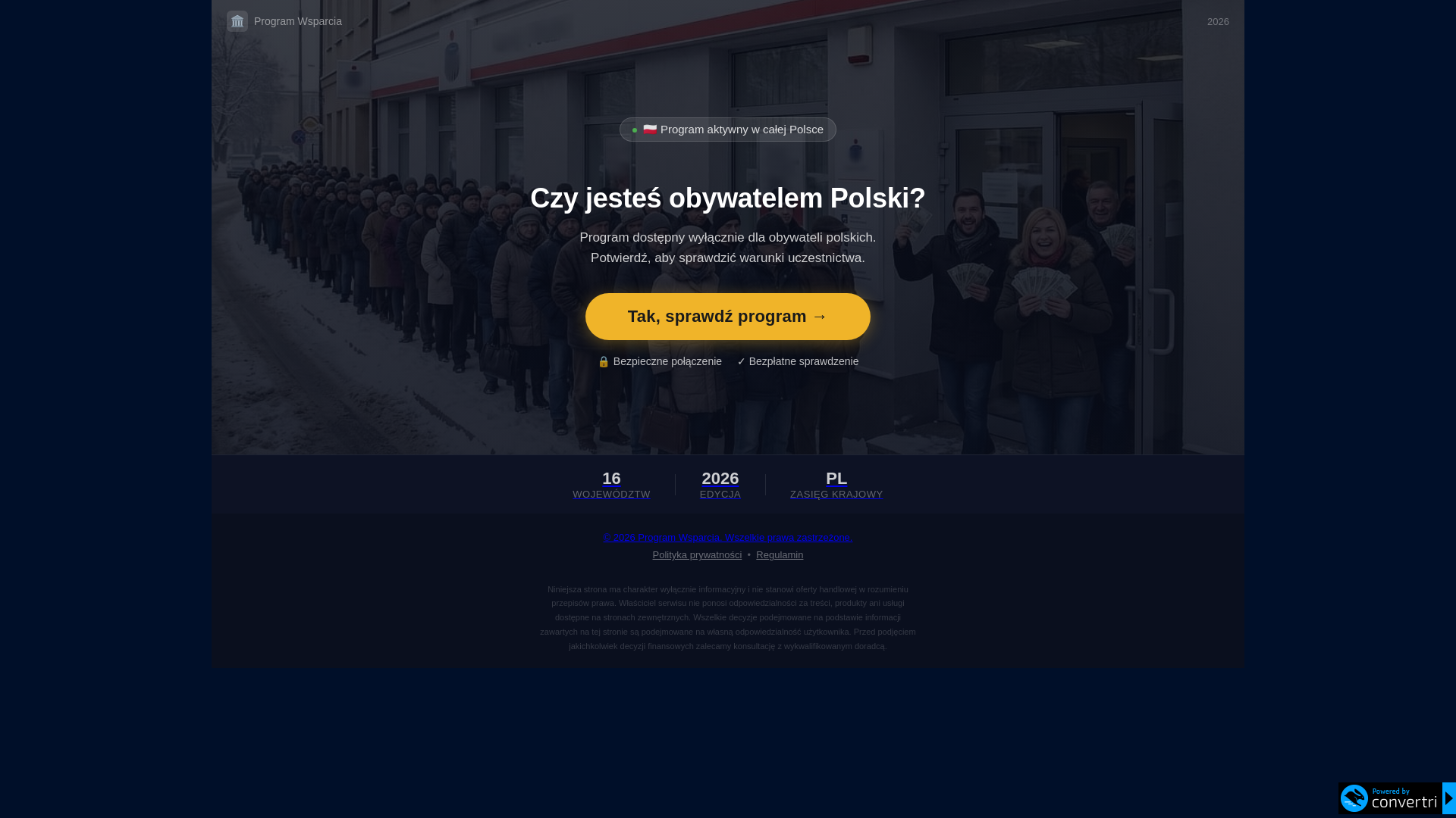 website screenshot of https://fakty03.convertri.com