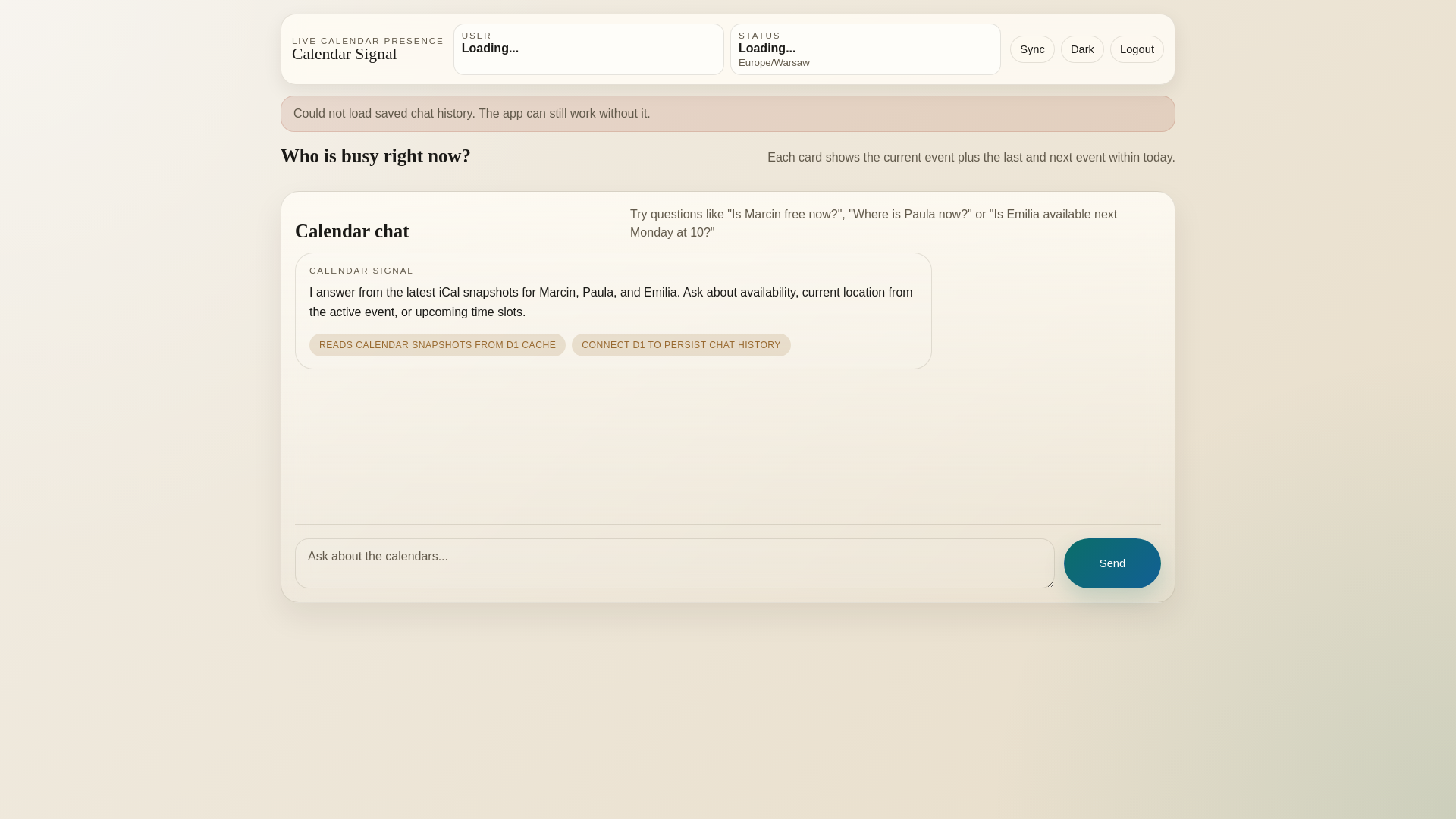 website screenshot of https://calendar-signal-pages.pages.dev/