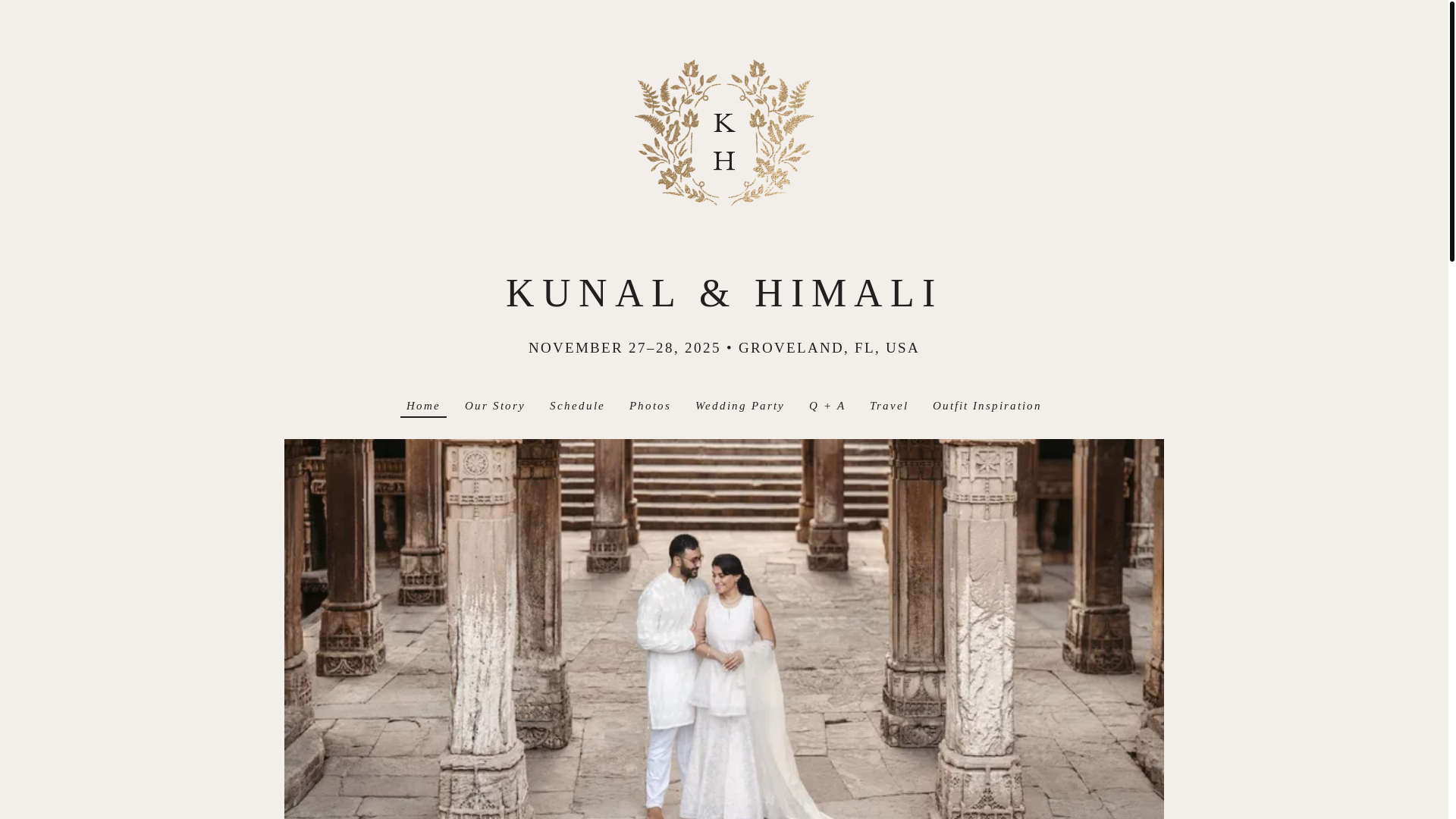 website screenshot of https://kunalandhimali.com/