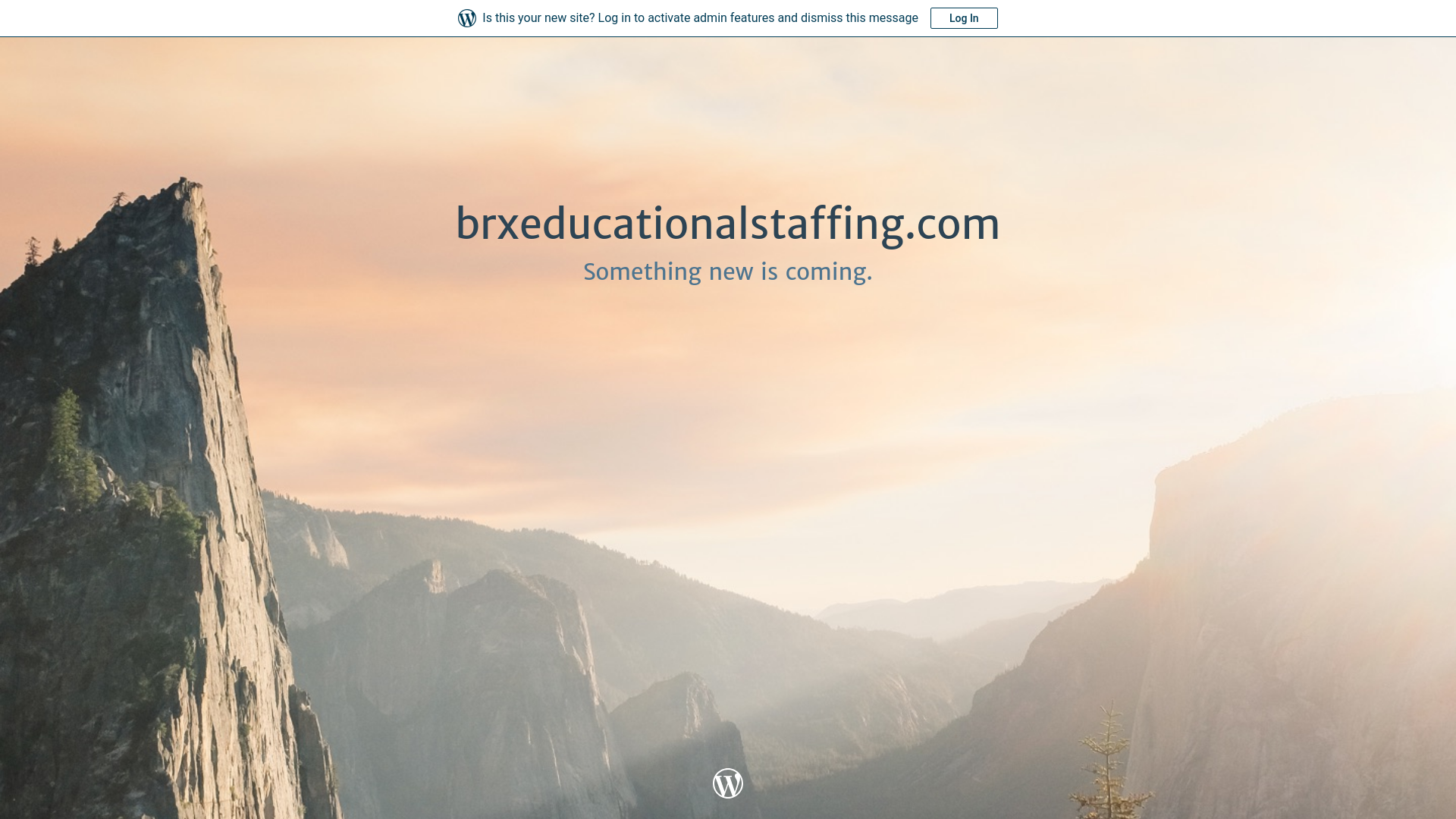 website screenshot of https://brxeducationalstaffing.com/