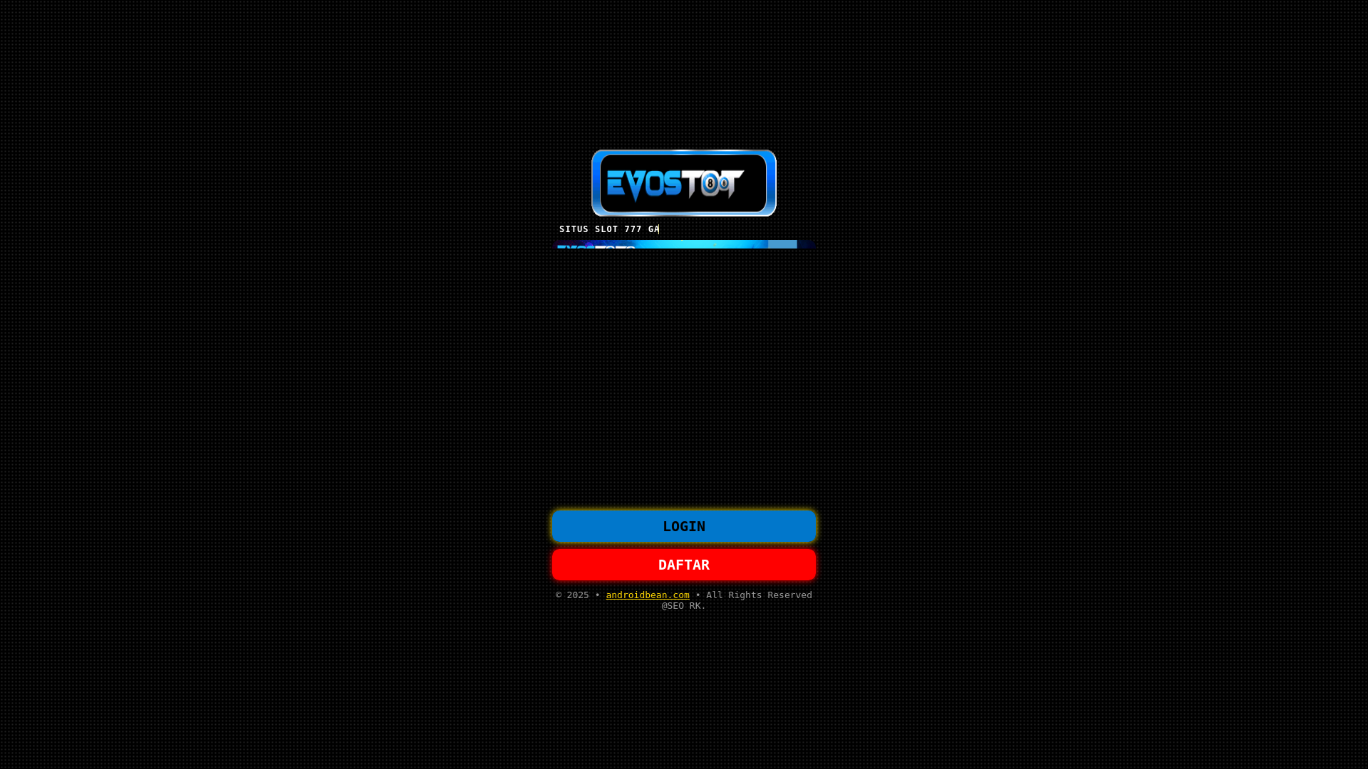 website screenshot of https://androidbean.pages.dev/