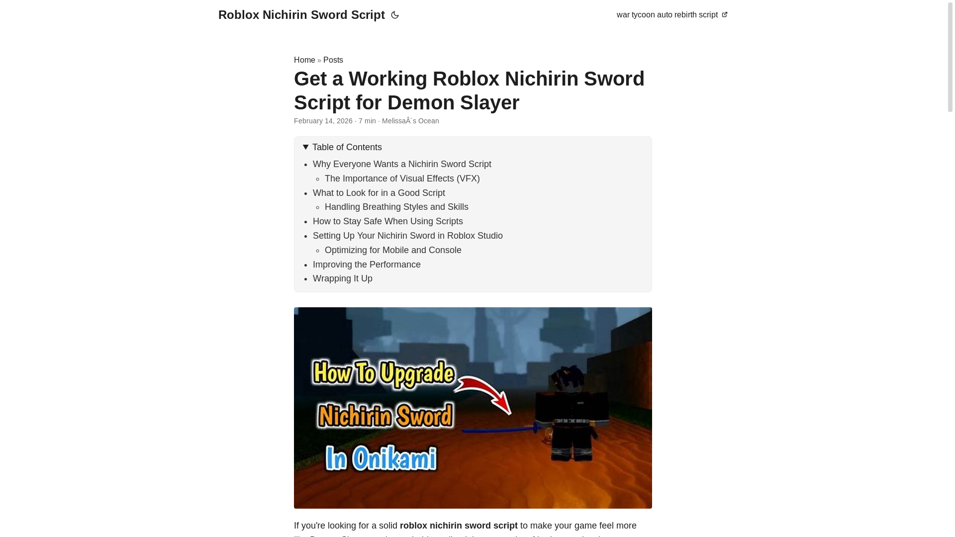 website screenshot of https://roblox-nichirin-sword-script.pages.dev/