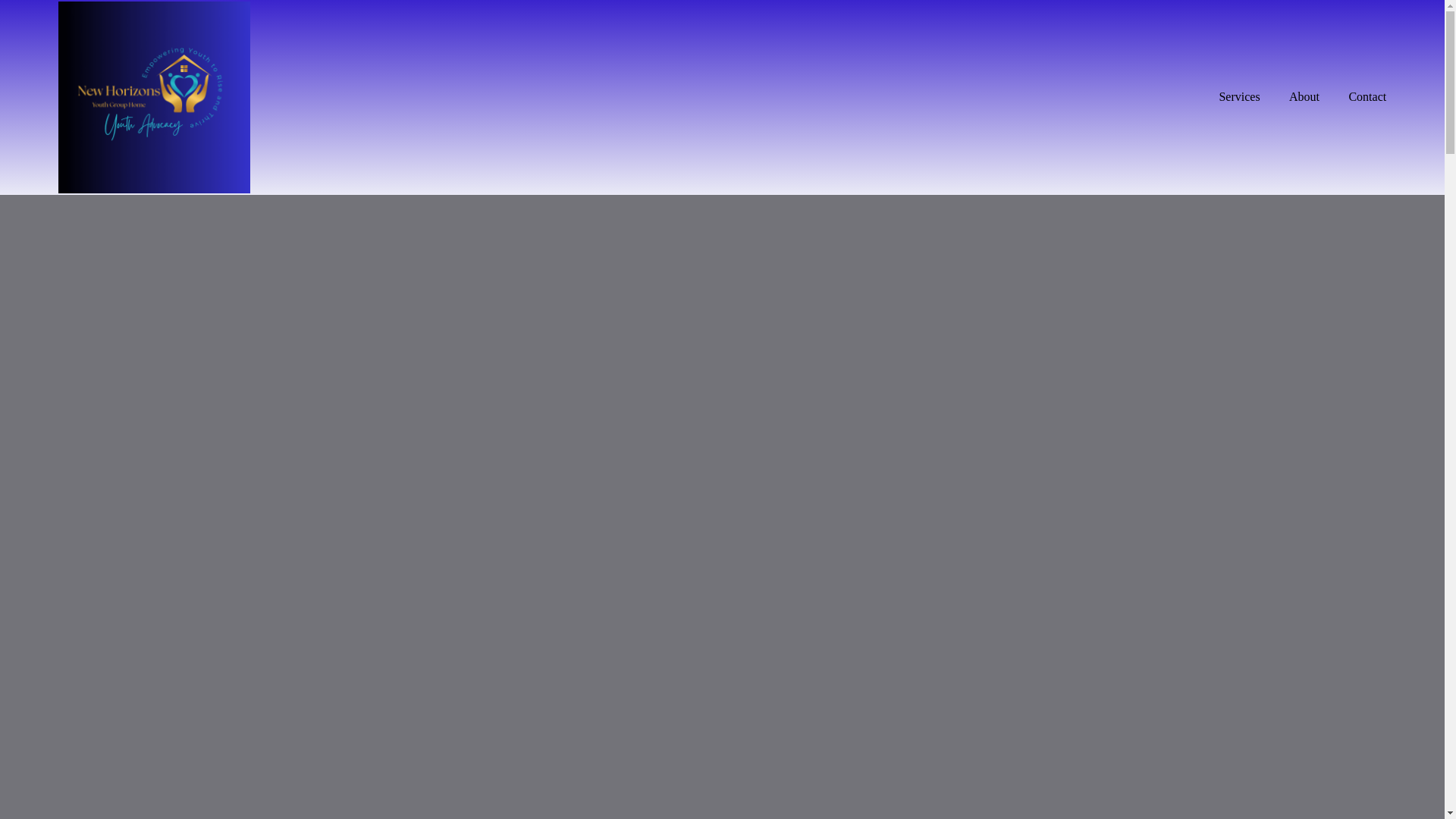 website screenshot of https://newhorizonsyouthgrouphomellc.org/