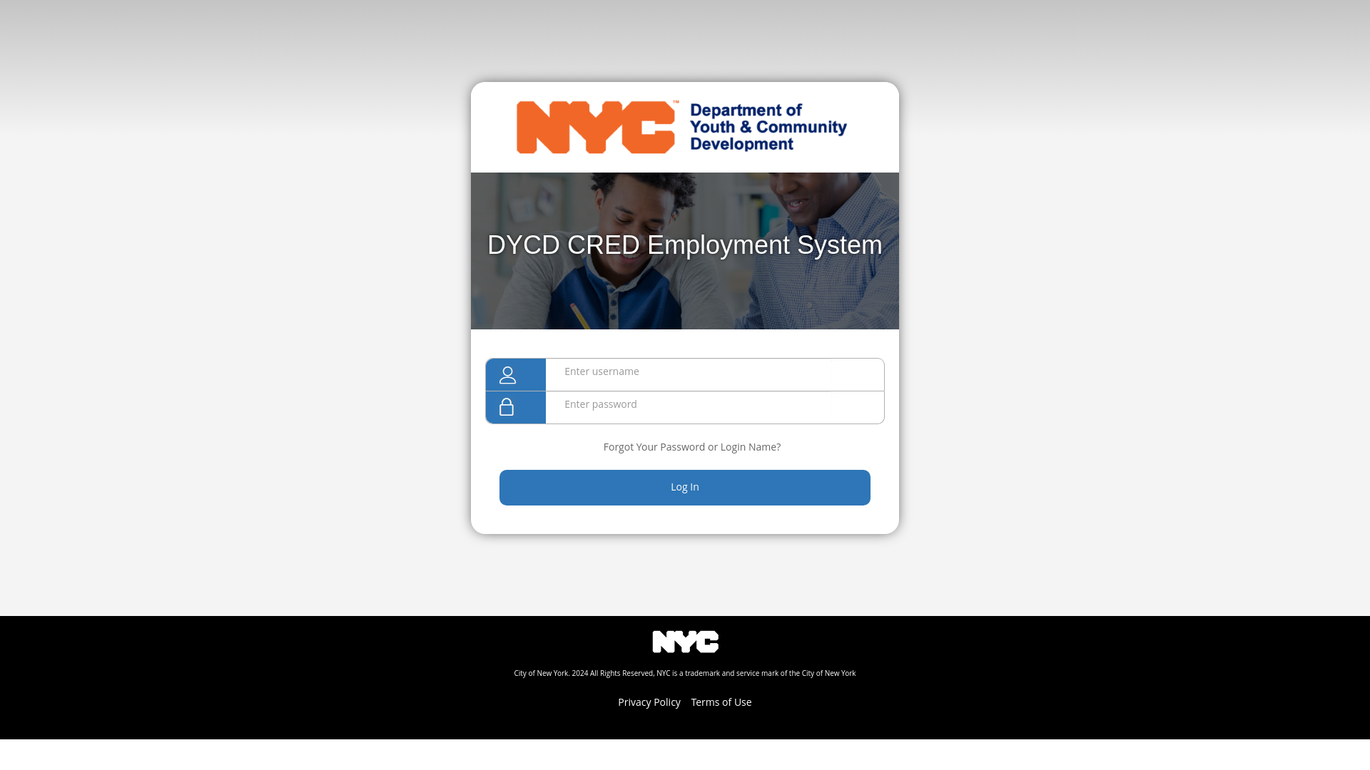 website screenshot of https://credtesting.net/