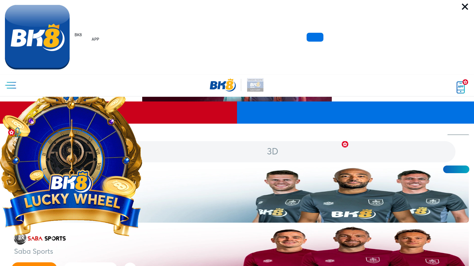 website screenshot of https://sportbetbk8.com/
