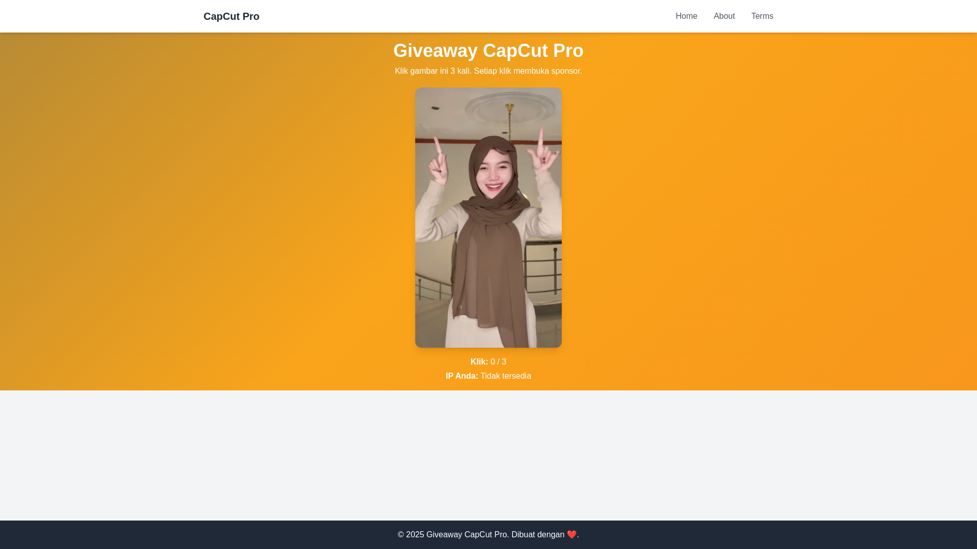 website screenshot of https://giveaway2025.pages.dev/