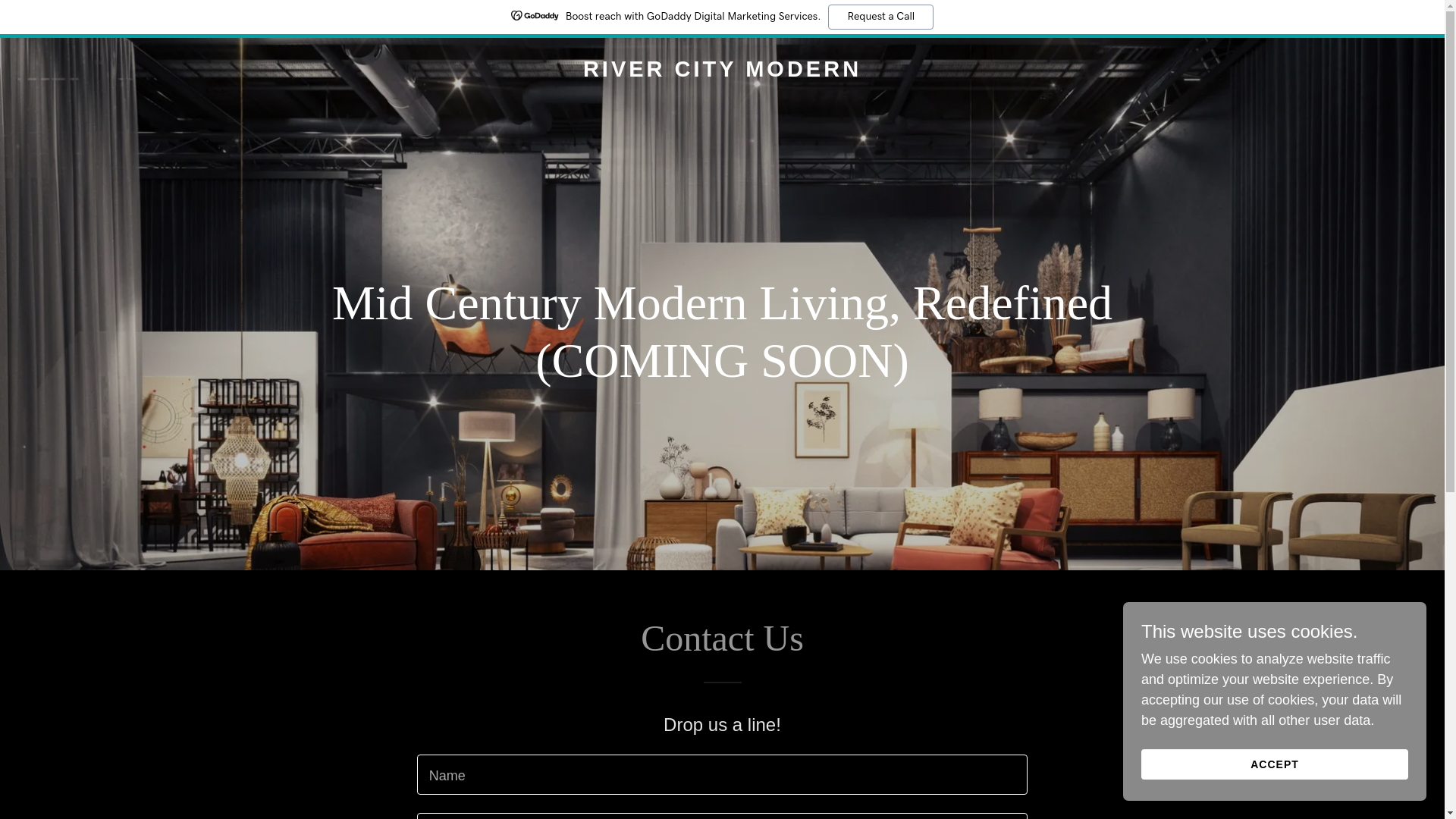 website screenshot of https://rivercitymodern.com.au/