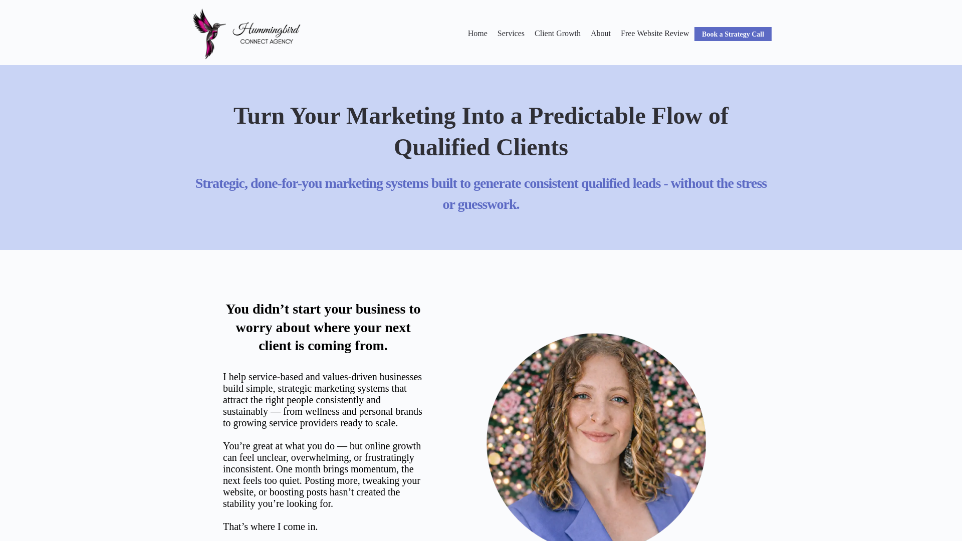 website screenshot of https://luminnect.com