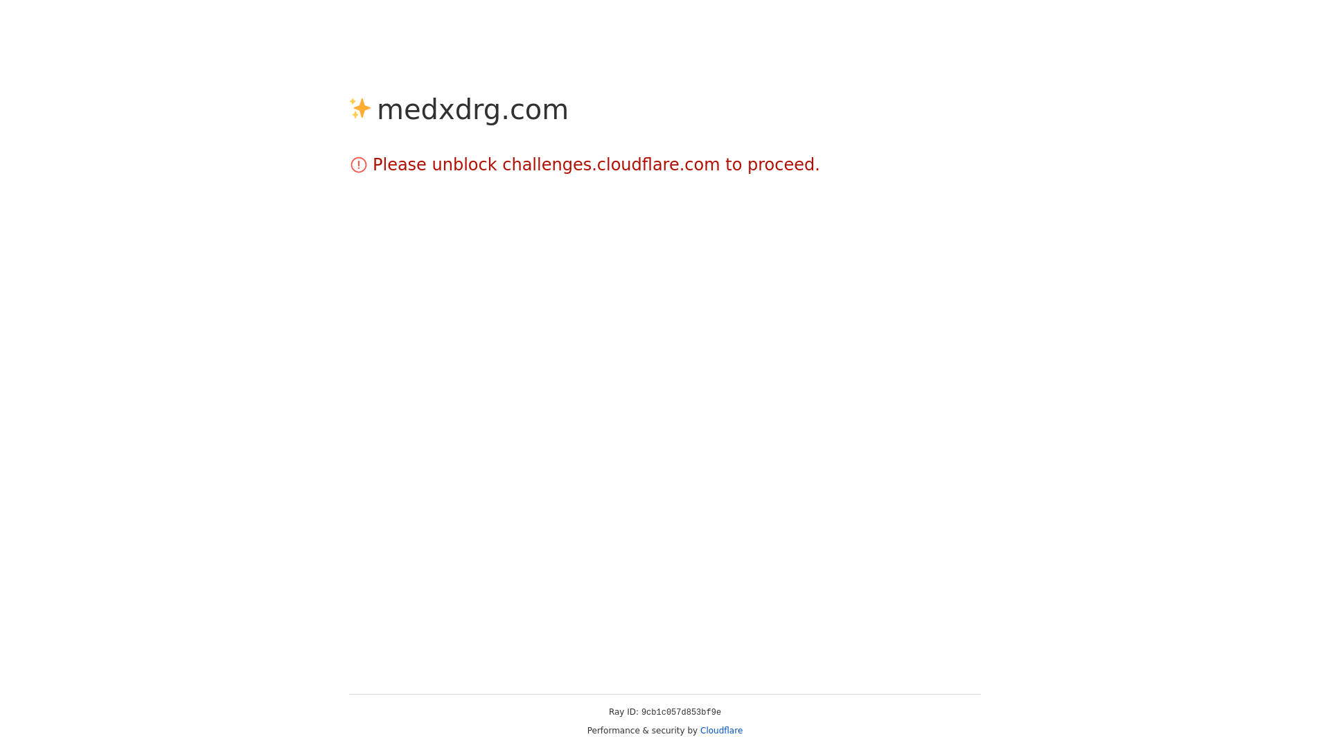 website screenshot of https://medxdrg.com/