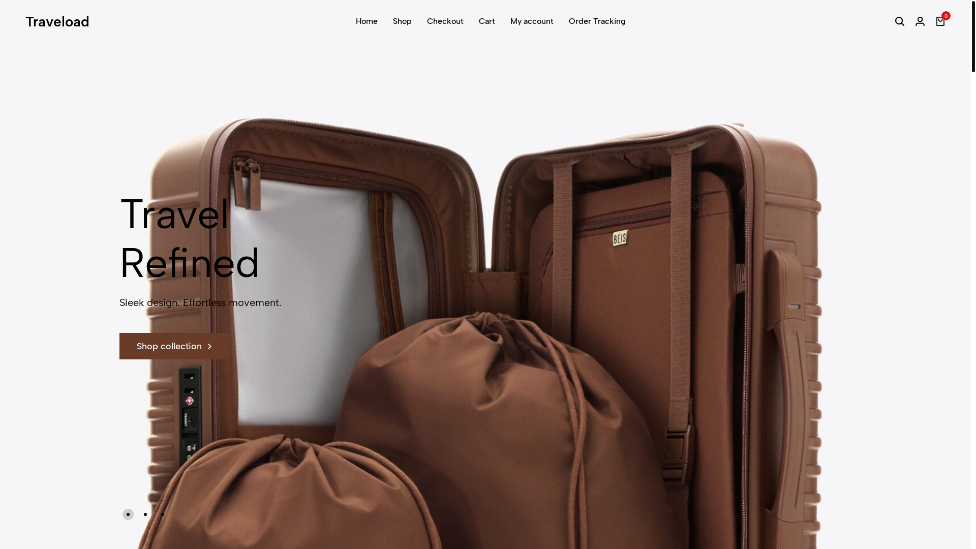 website screenshot of https://beiss-traveling.com/