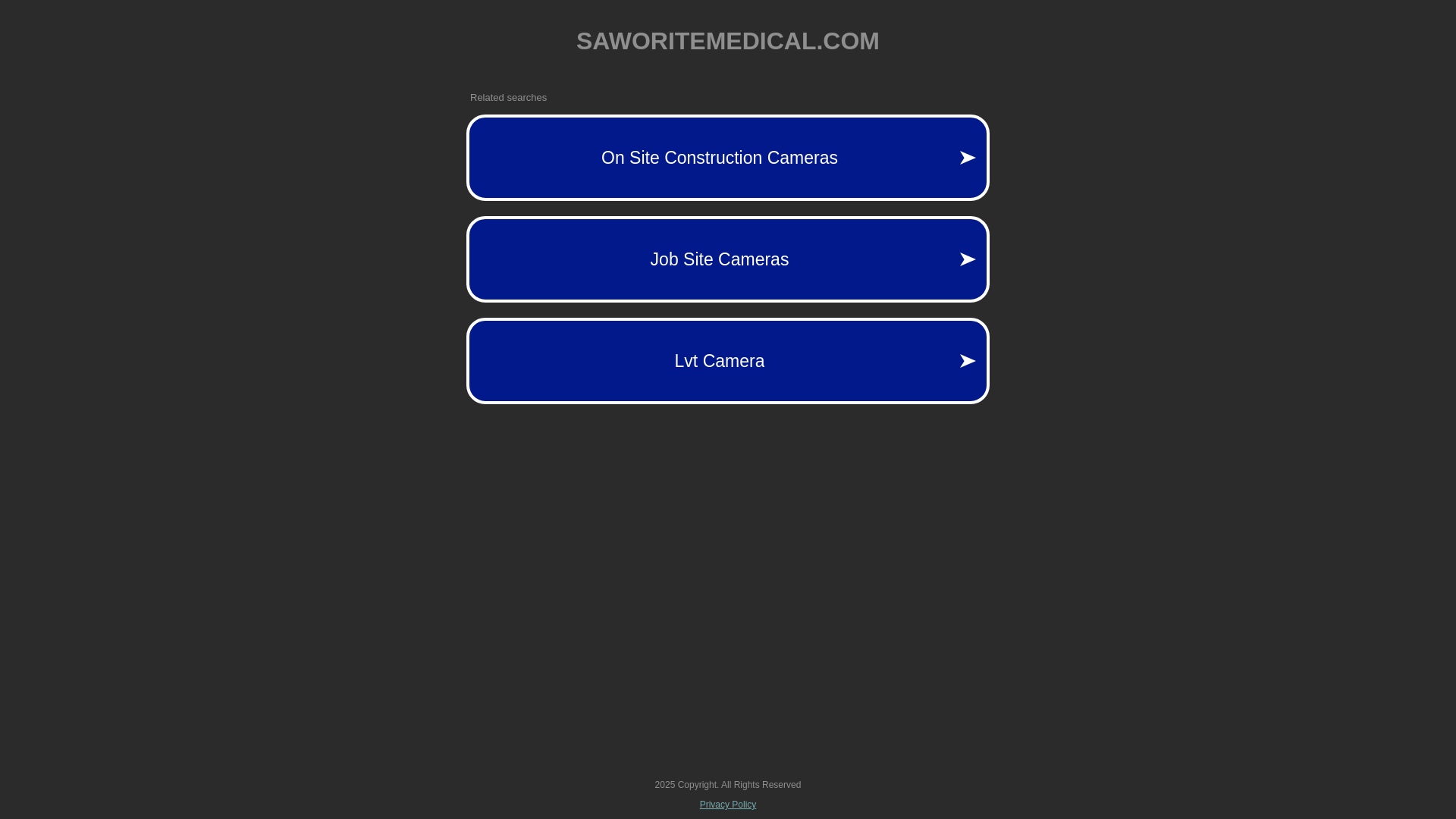 website screenshot of https://saworitemedical.com/