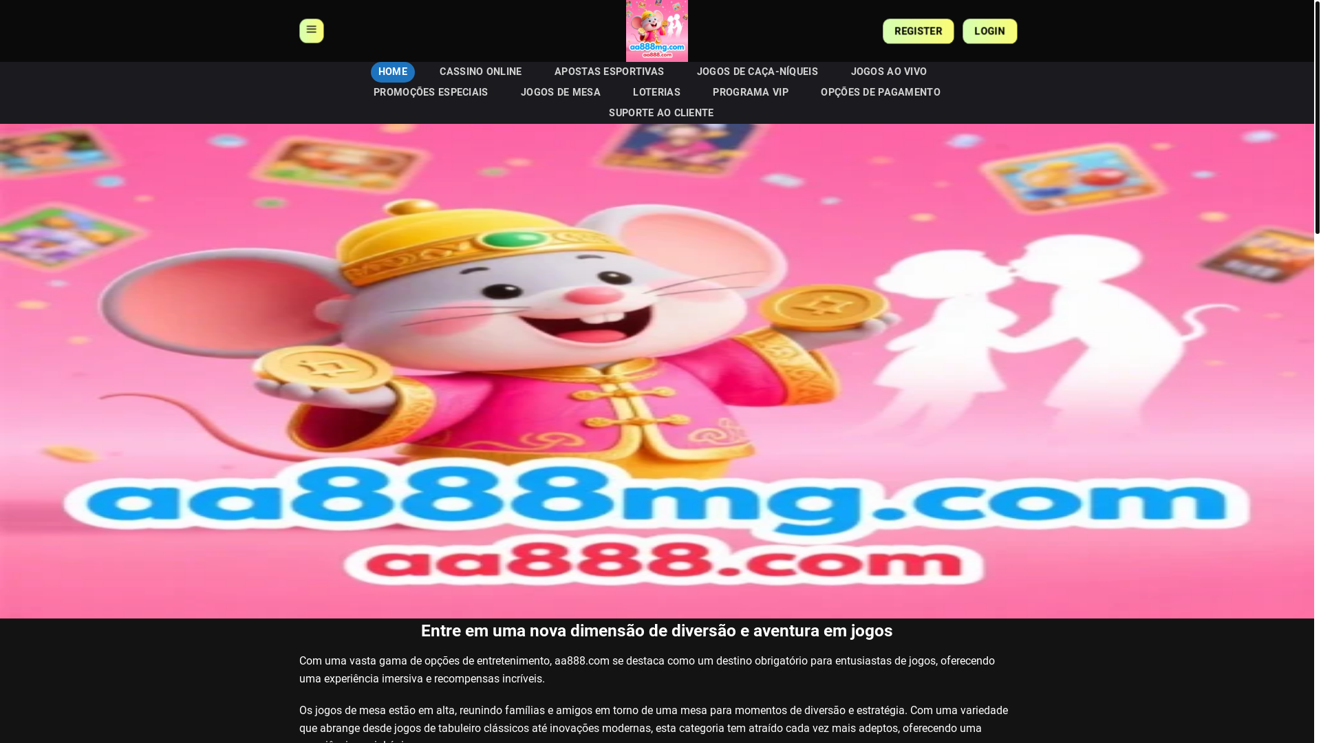 website screenshot of https://aa888mg.com/