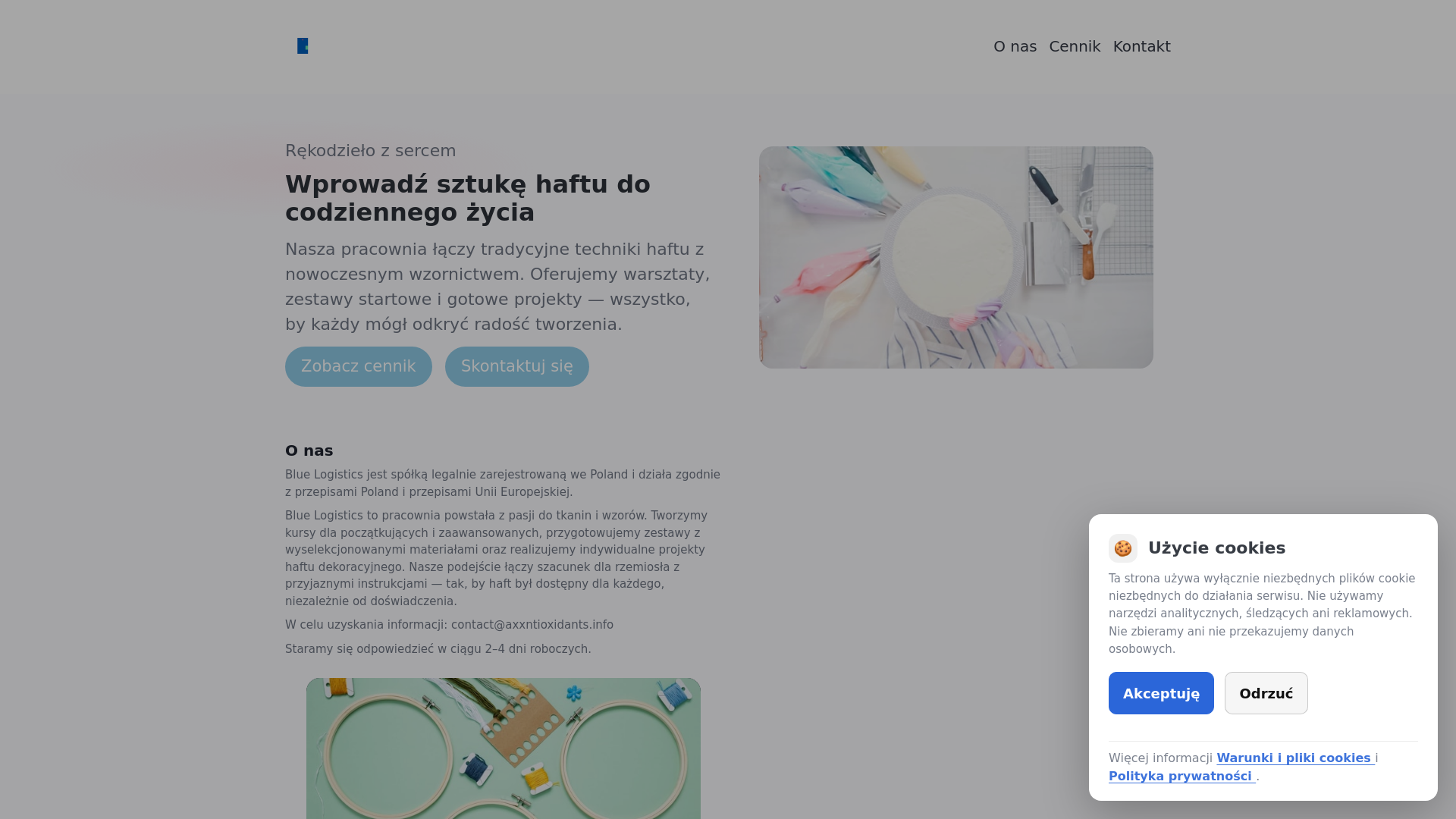 website screenshot of https://axxntioxidants.info/
