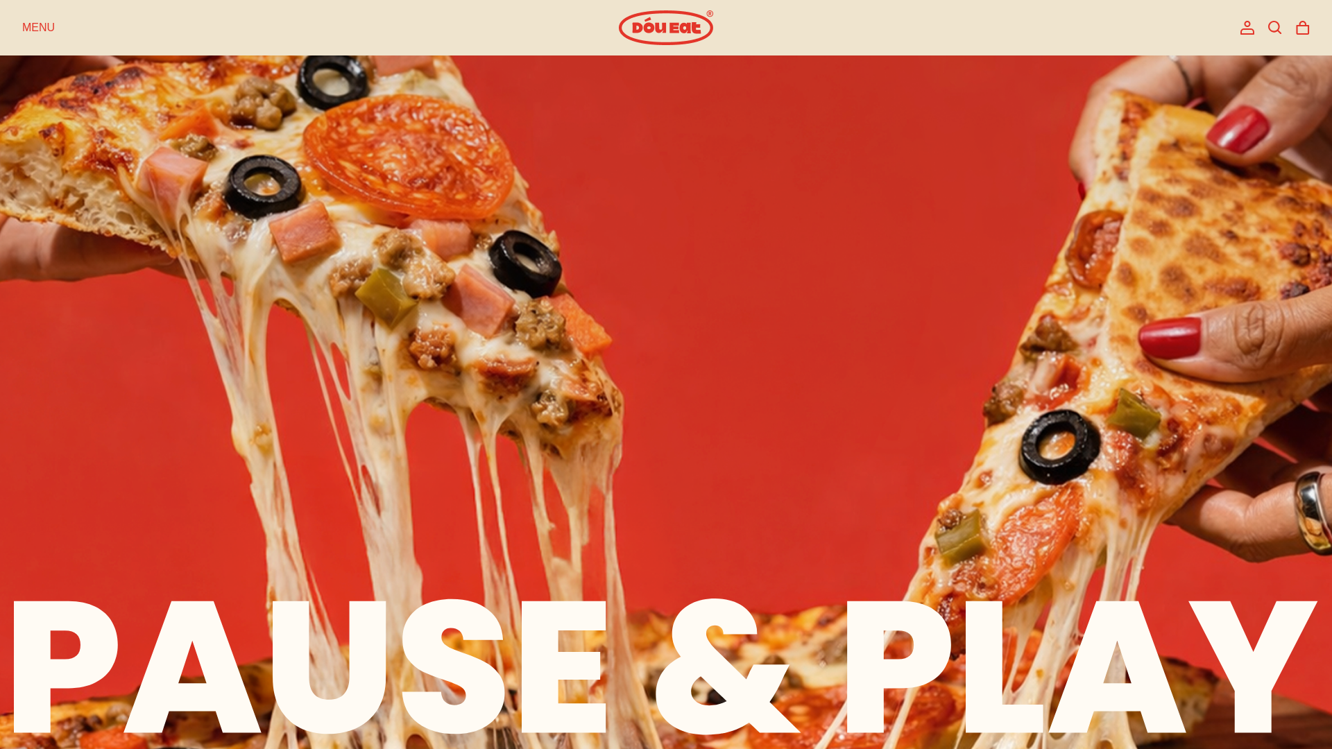 website screenshot of https://doueat.co.kr/