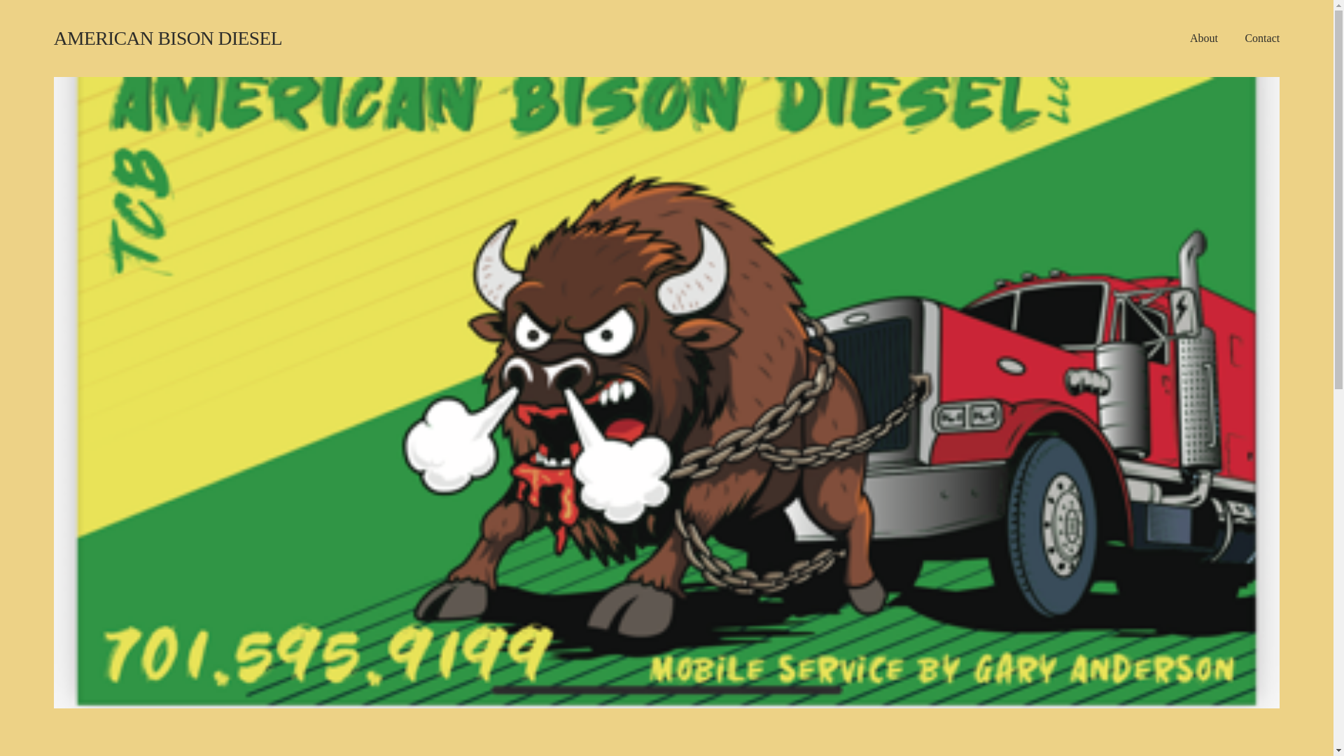website screenshot of https://americanbisondiesel.com/