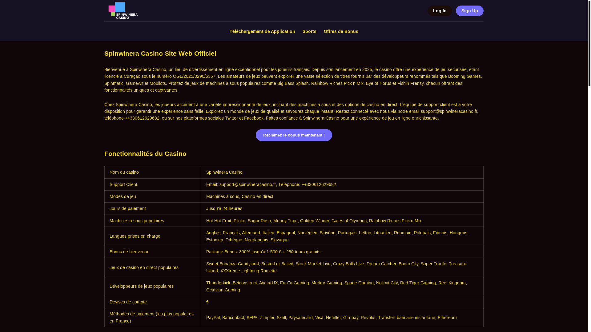 website screenshot of https://spinwineracasino-fr.pages.dev/
