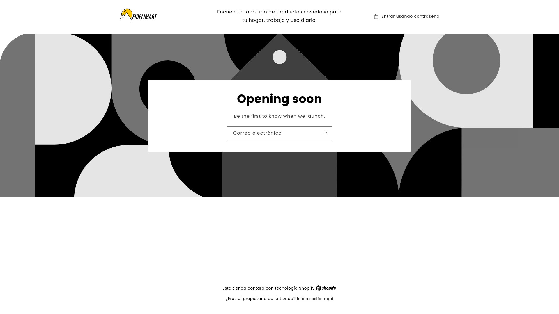 website screenshot of https://fidelimart.com/