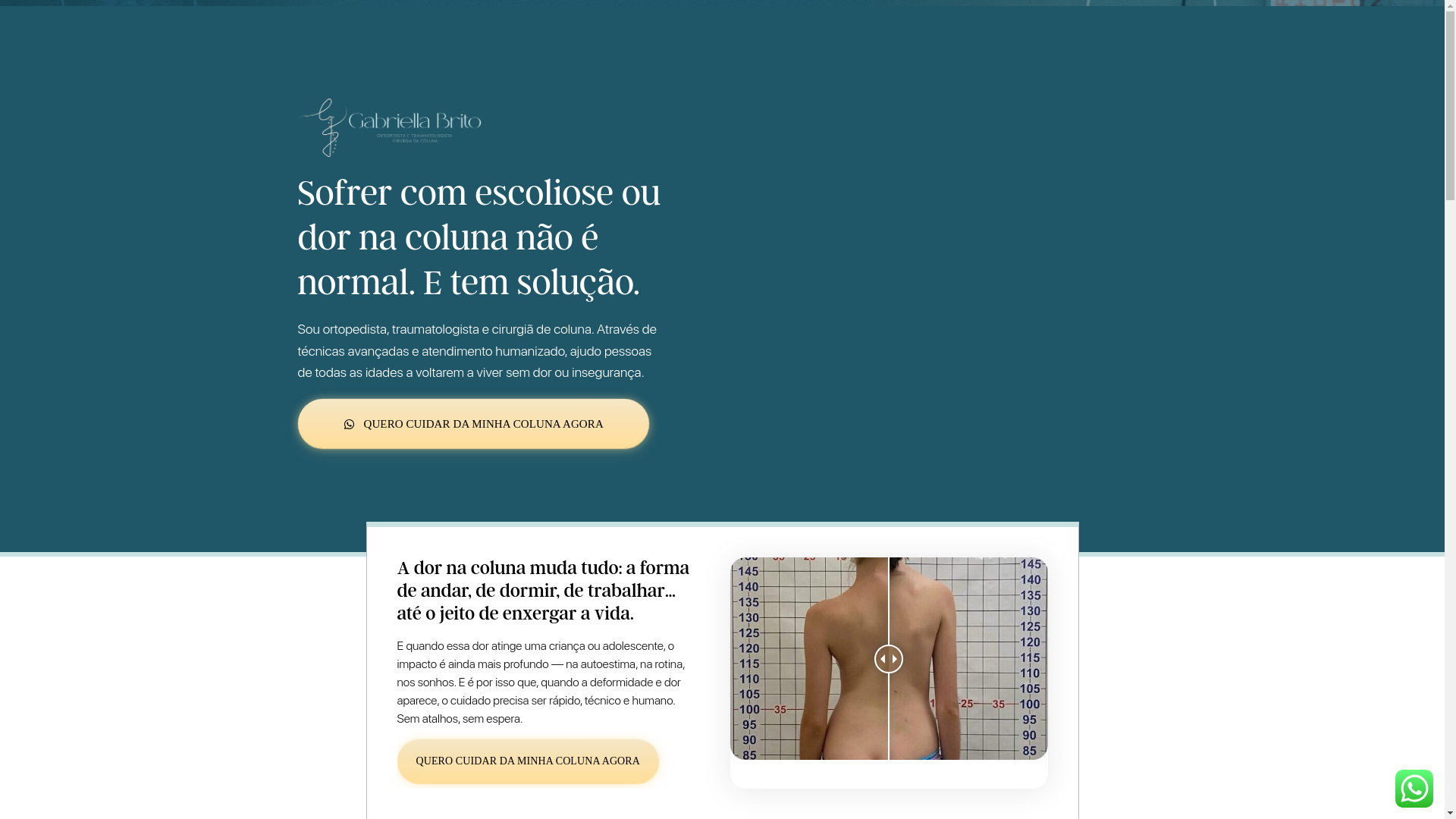 website screenshot of https://dragabibrito.com.br/