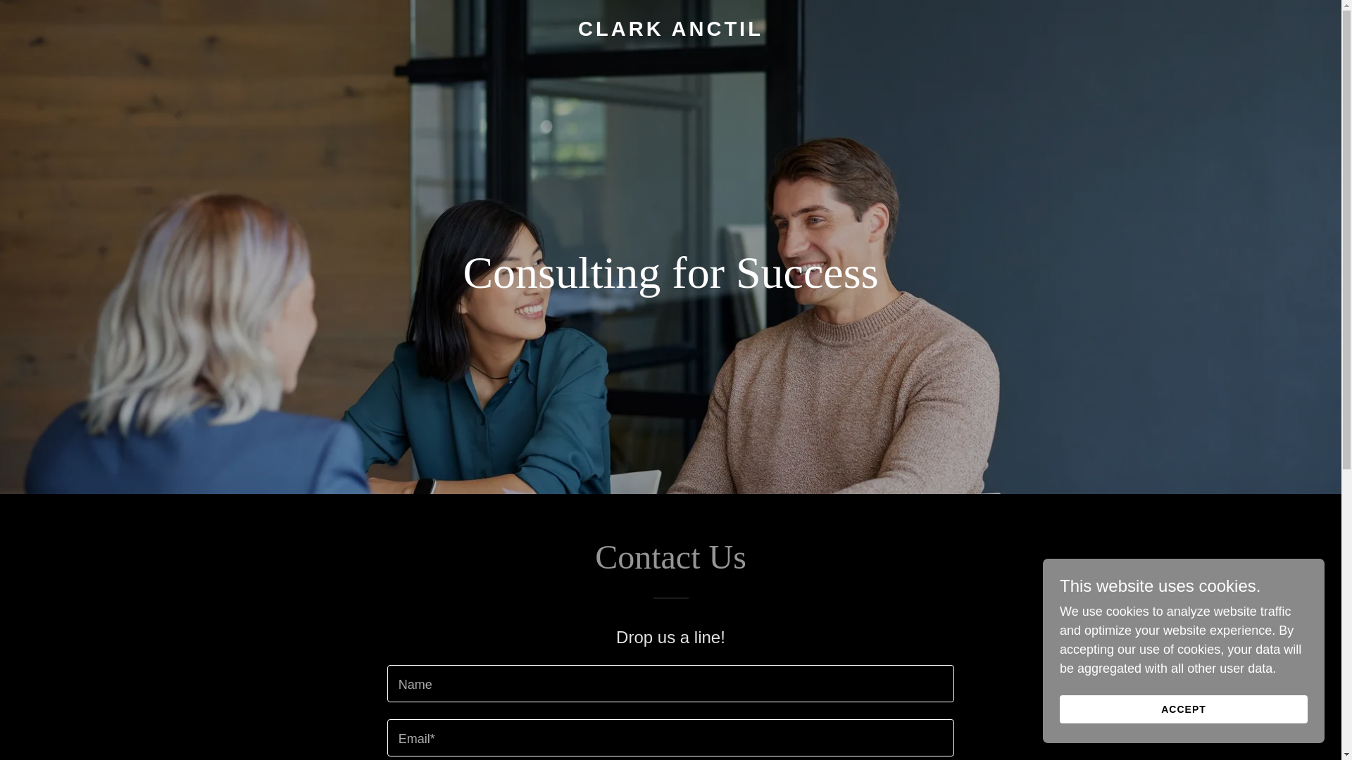 website screenshot of https://teamanctil.com/