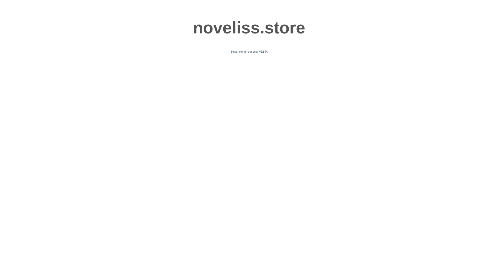 website screenshot of https://noveliss.store/