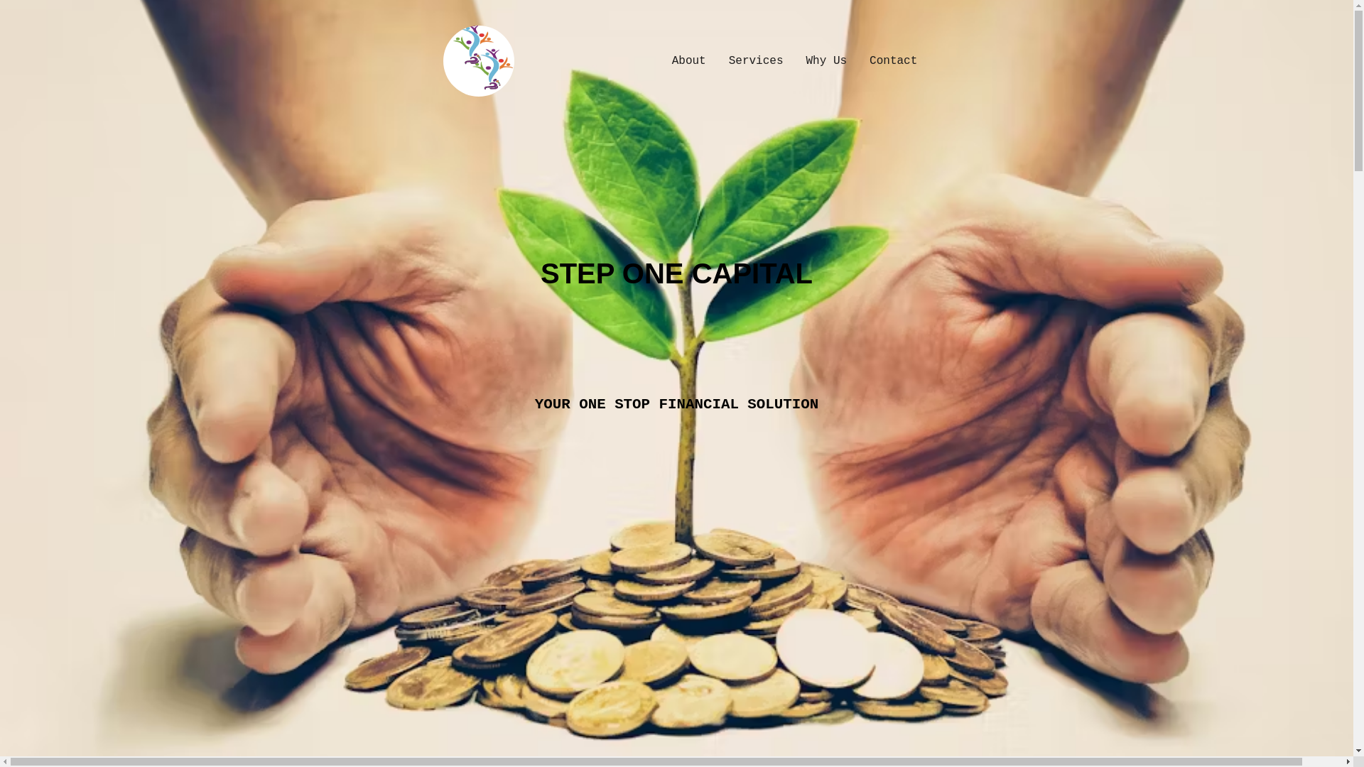 website screenshot of https://steponecapital.co.ke/