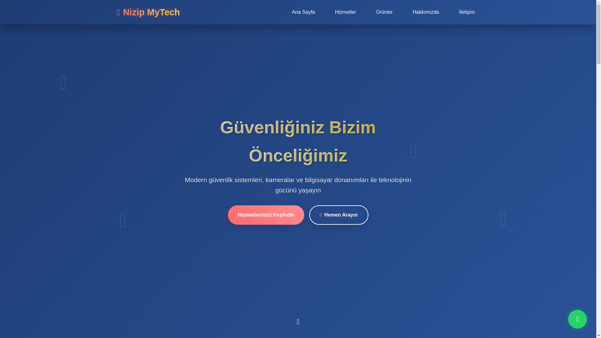 website screenshot of https://nizipmytech.online/