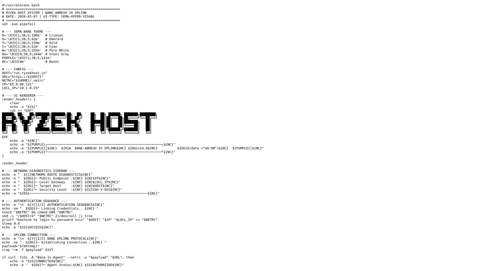 website screenshot of https://ryzek-host.pages.dev/