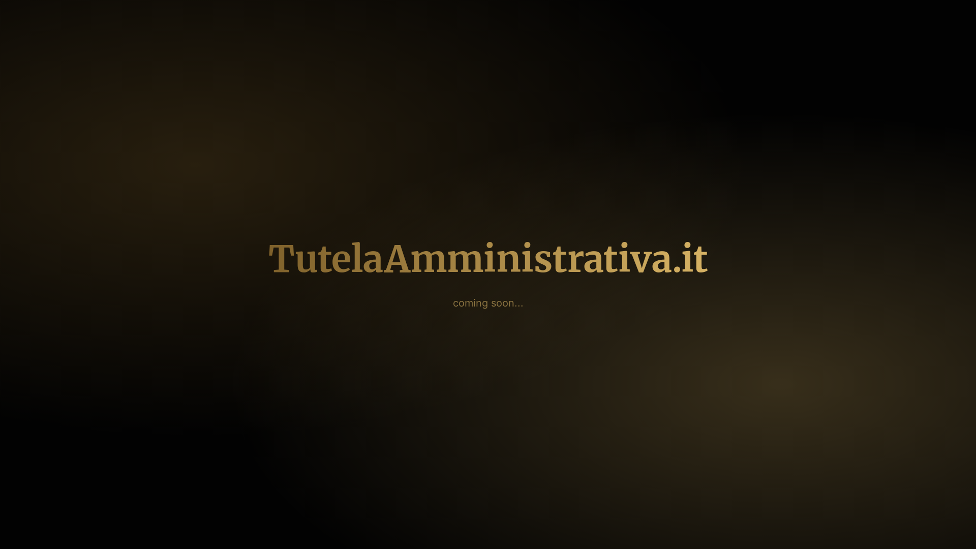 website screenshot of https://tutelamministrativa-astro.pages.dev/