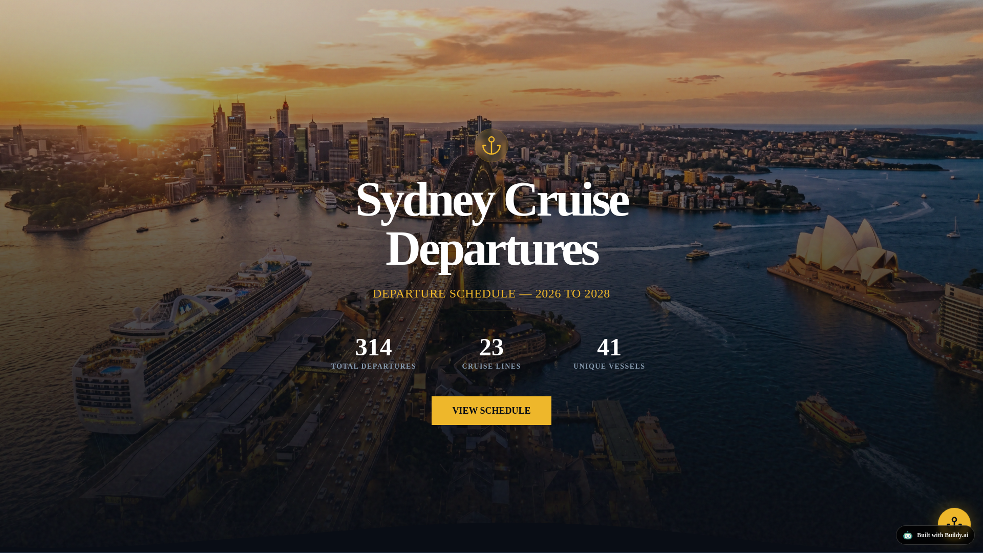 website screenshot of https://cruisesfromsydneyfinder.com/