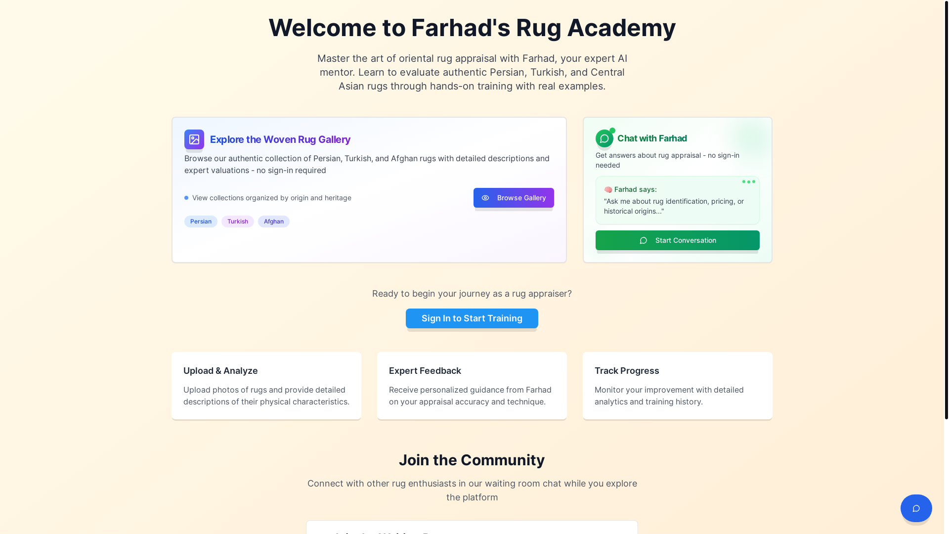 website screenshot of https://rugacademy.net/
