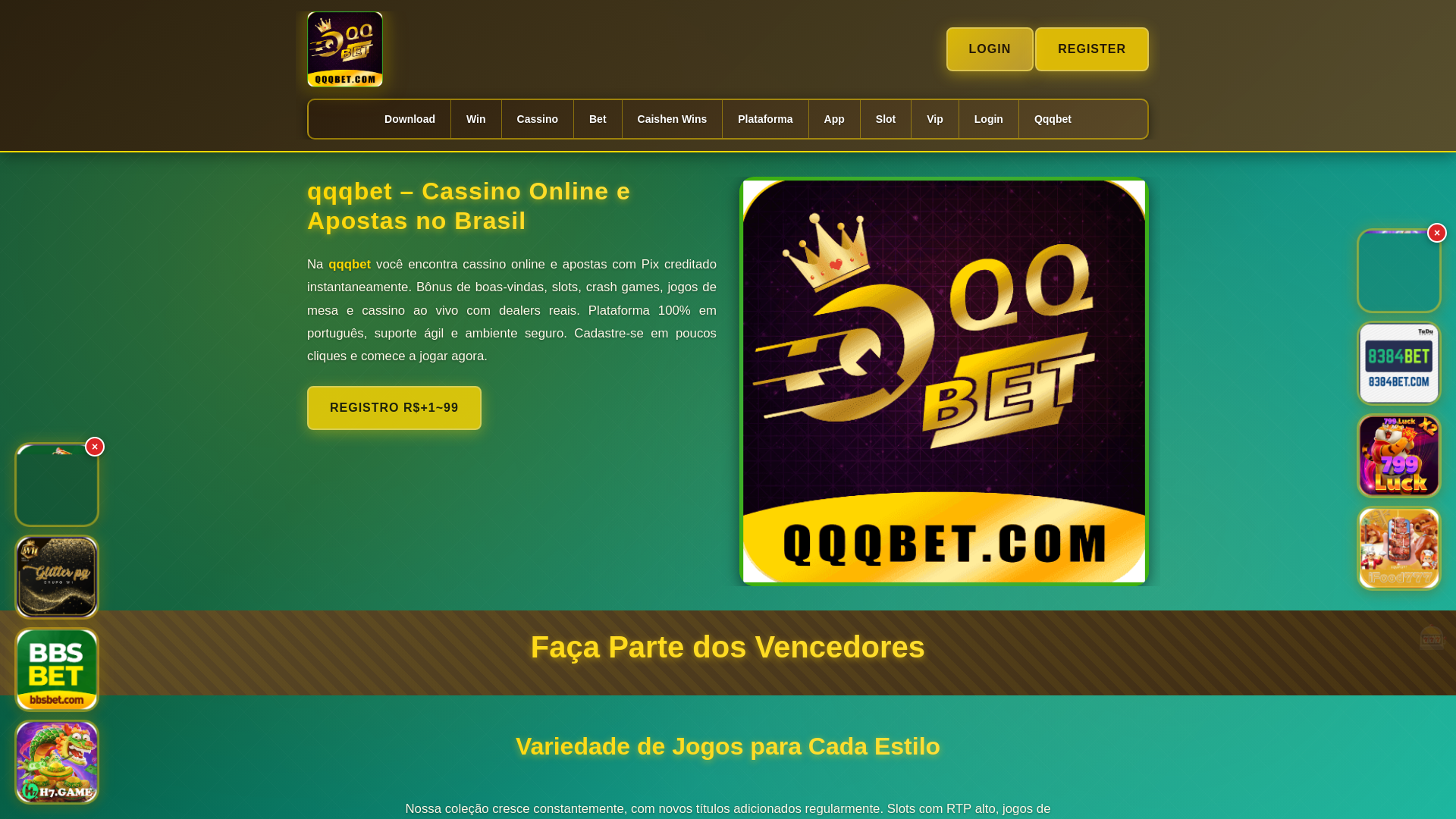 website screenshot of https://qqqbetbet.com.br