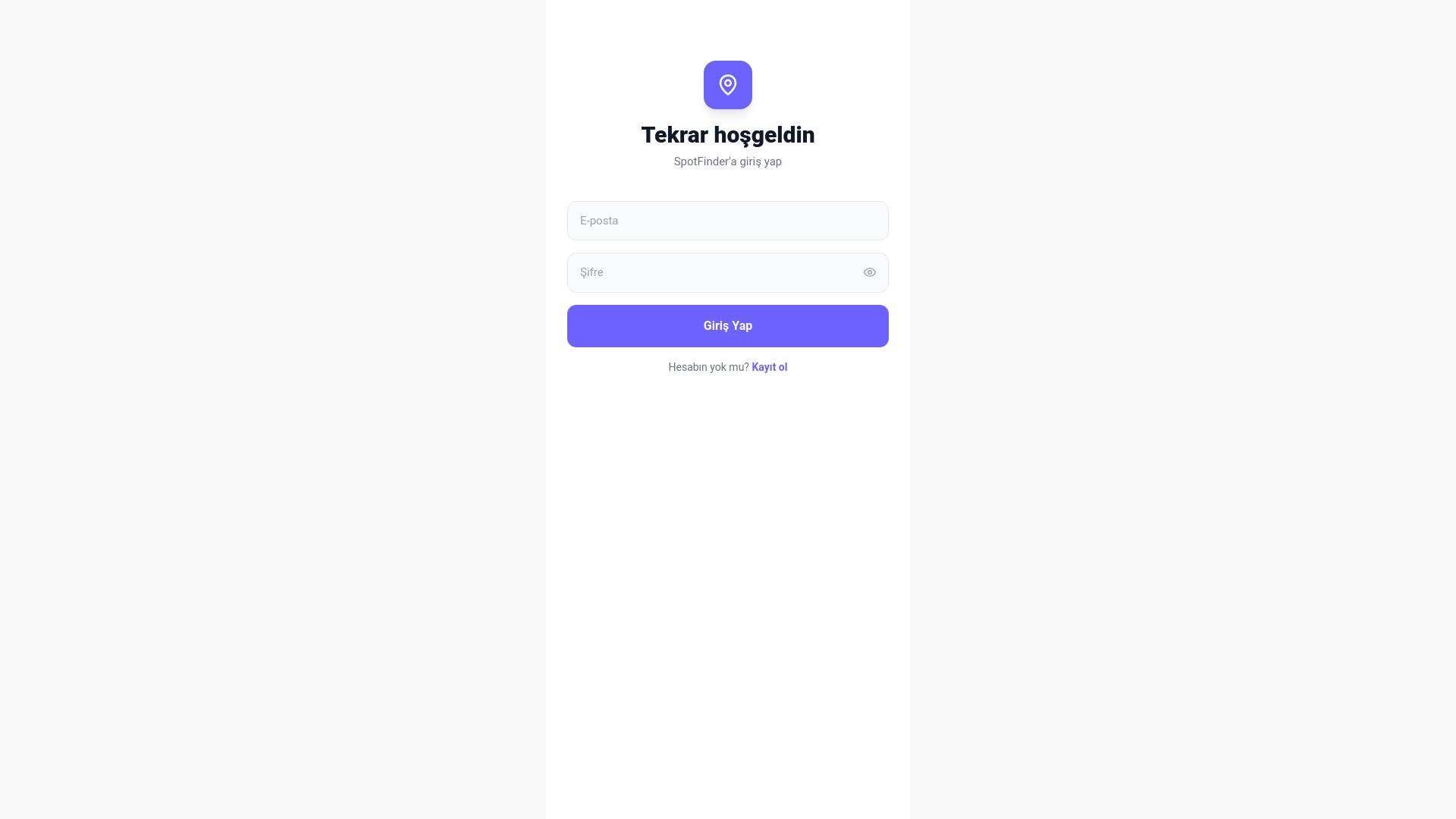 website screenshot of https://sptfinder.com/