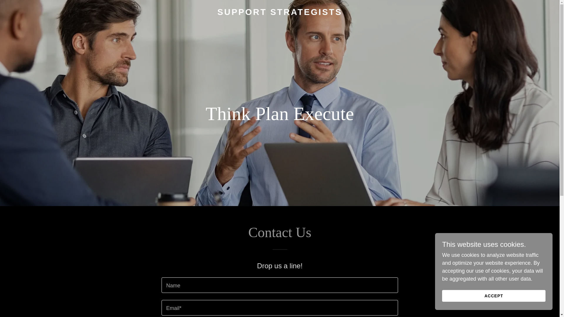 website screenshot of https://supportstrategists.com/