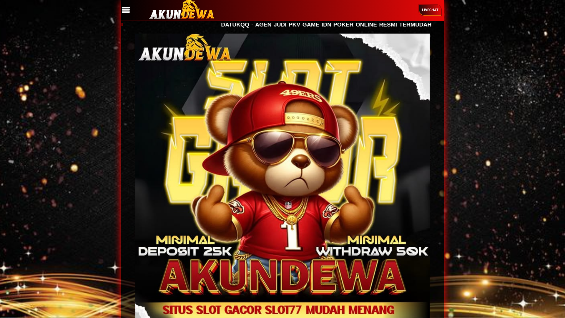 website screenshot of https://datukqq.pages.dev/