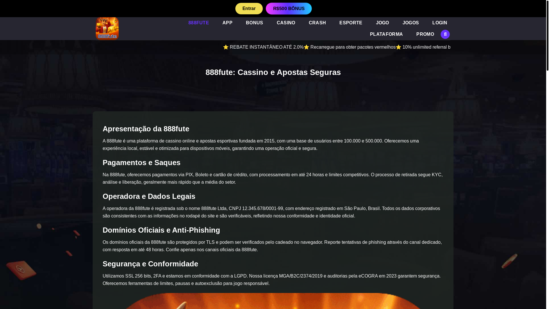 website screenshot of https://888futea.com/